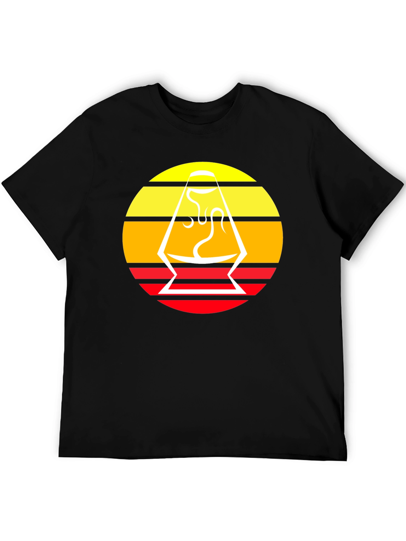 Retro Lava Lamp Graphic Tee - Cool Design