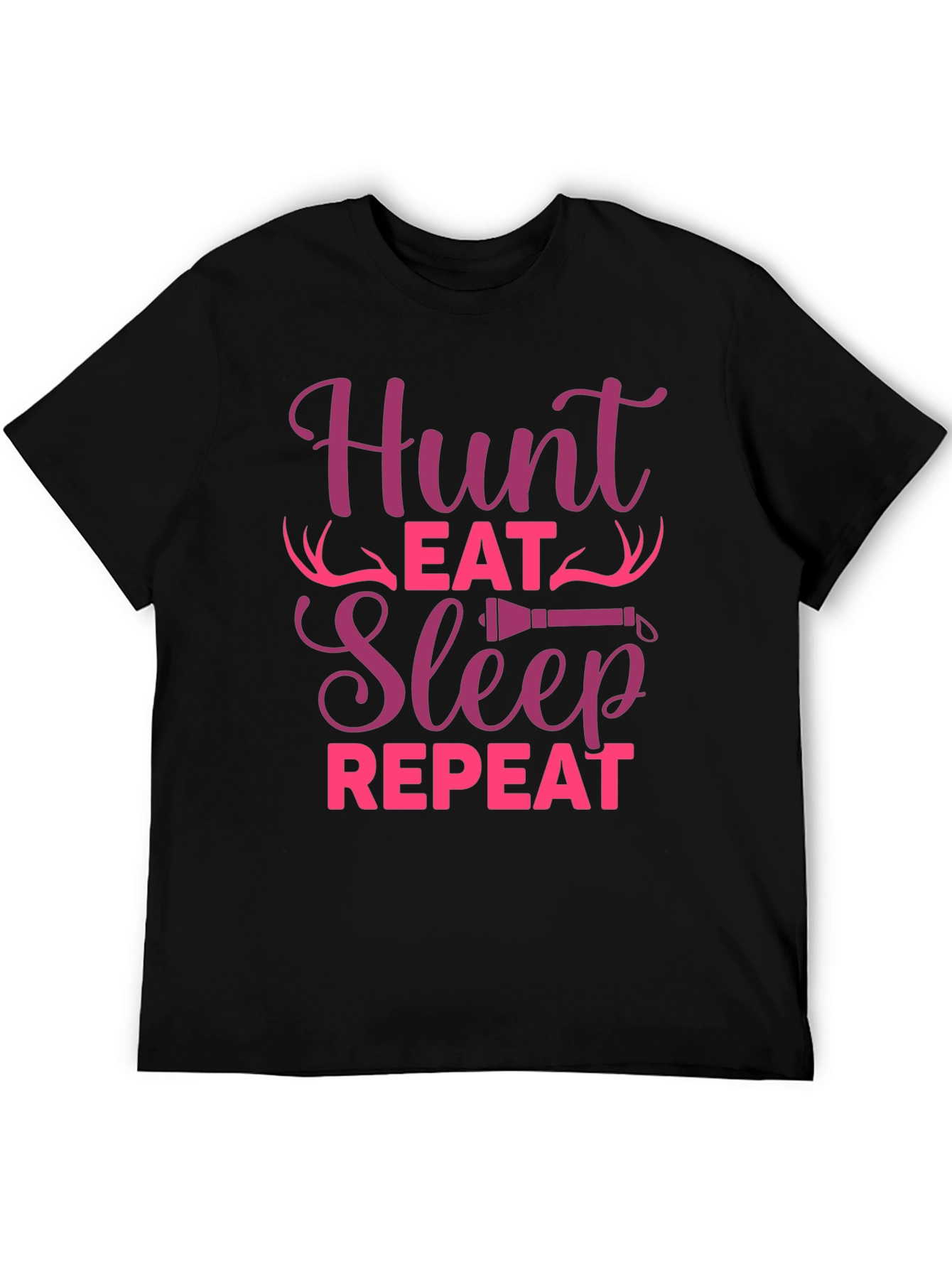 Hunt Eat Sleep Repeat Graphic Tee