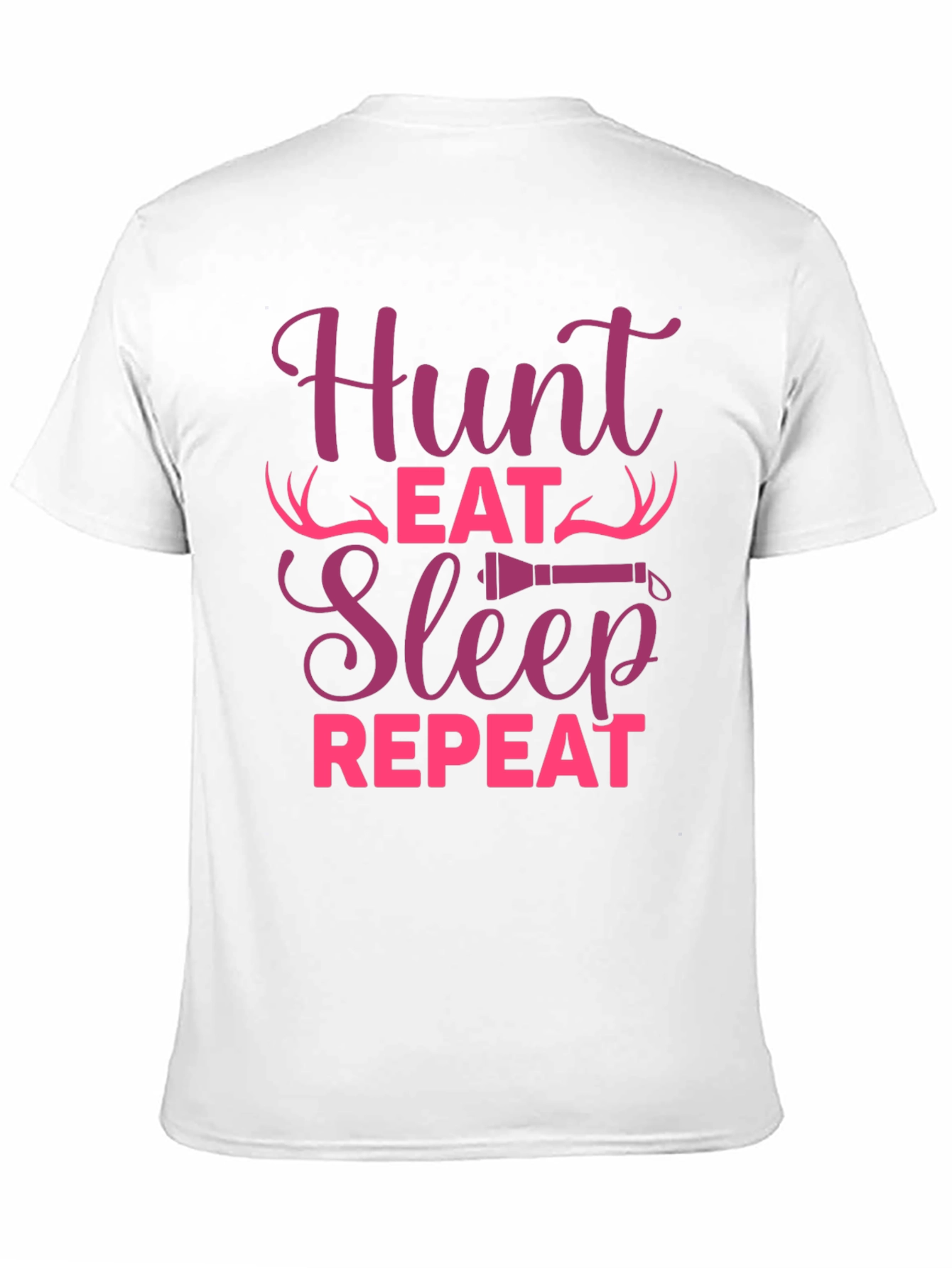 Hunt Eat Sleep Repeat Graphic Tee