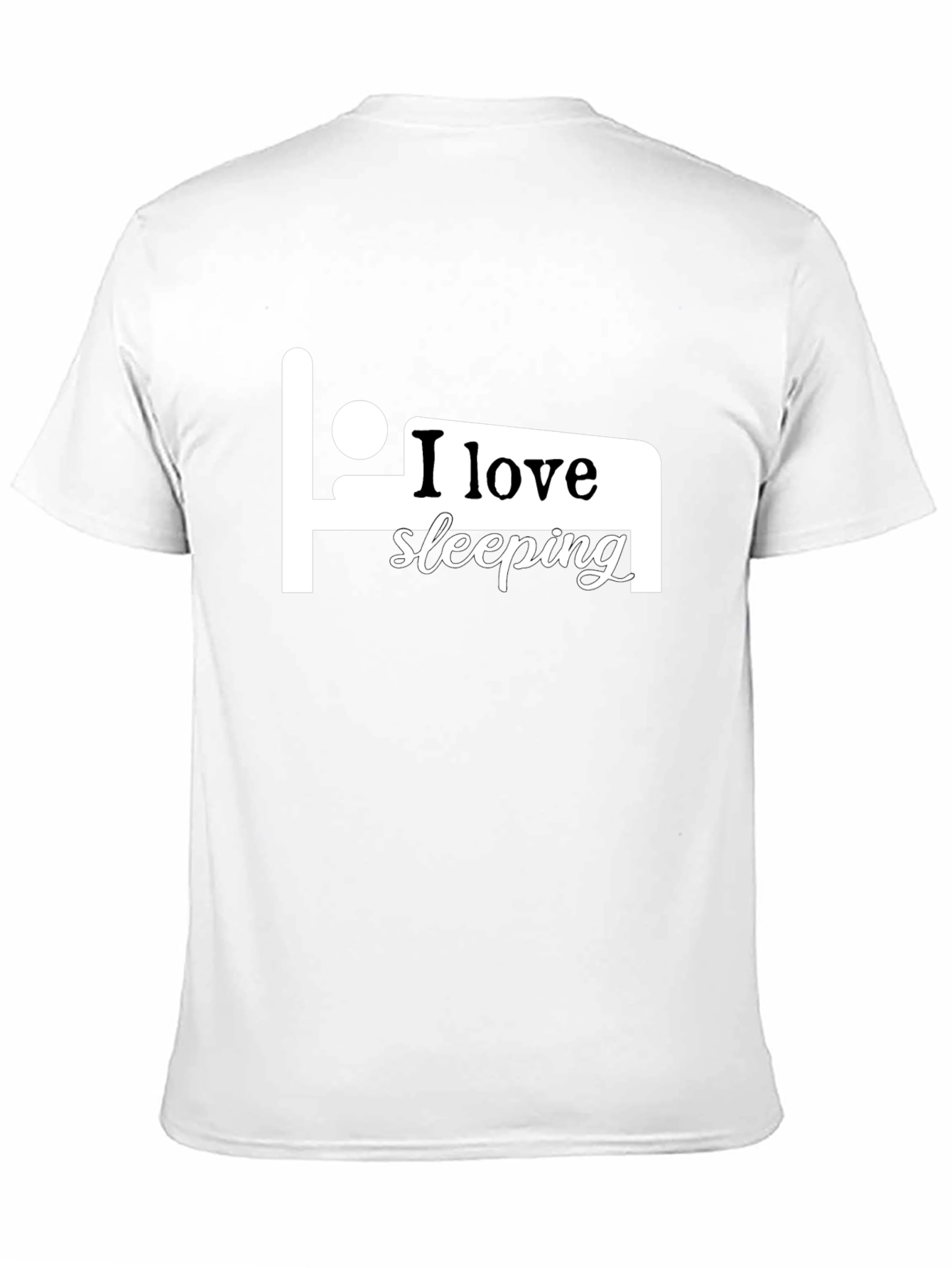 I Love Sleeping T-Shirt - Black