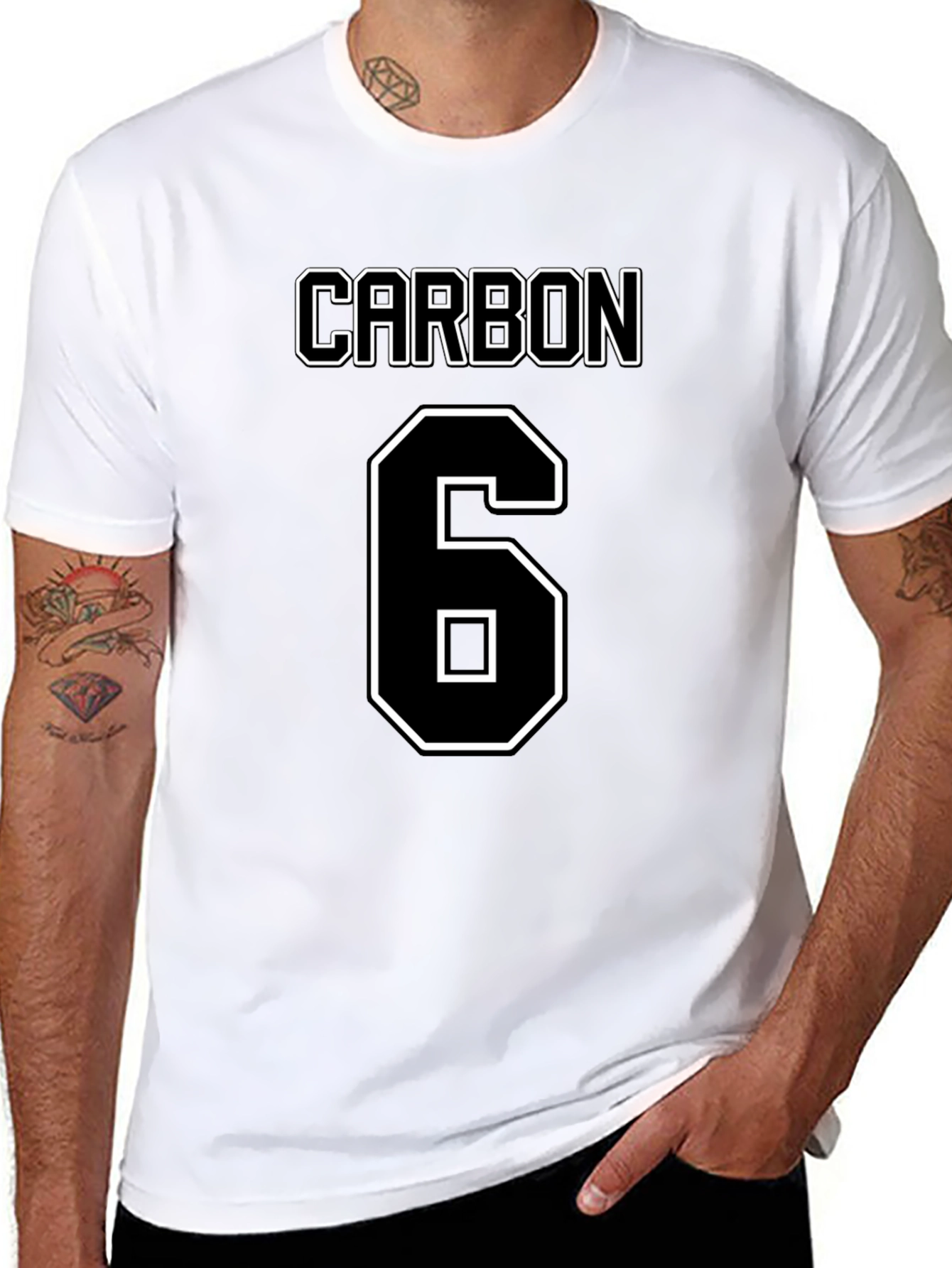 Carbon 6 Graphic Tee - Science Element T-Shirt
