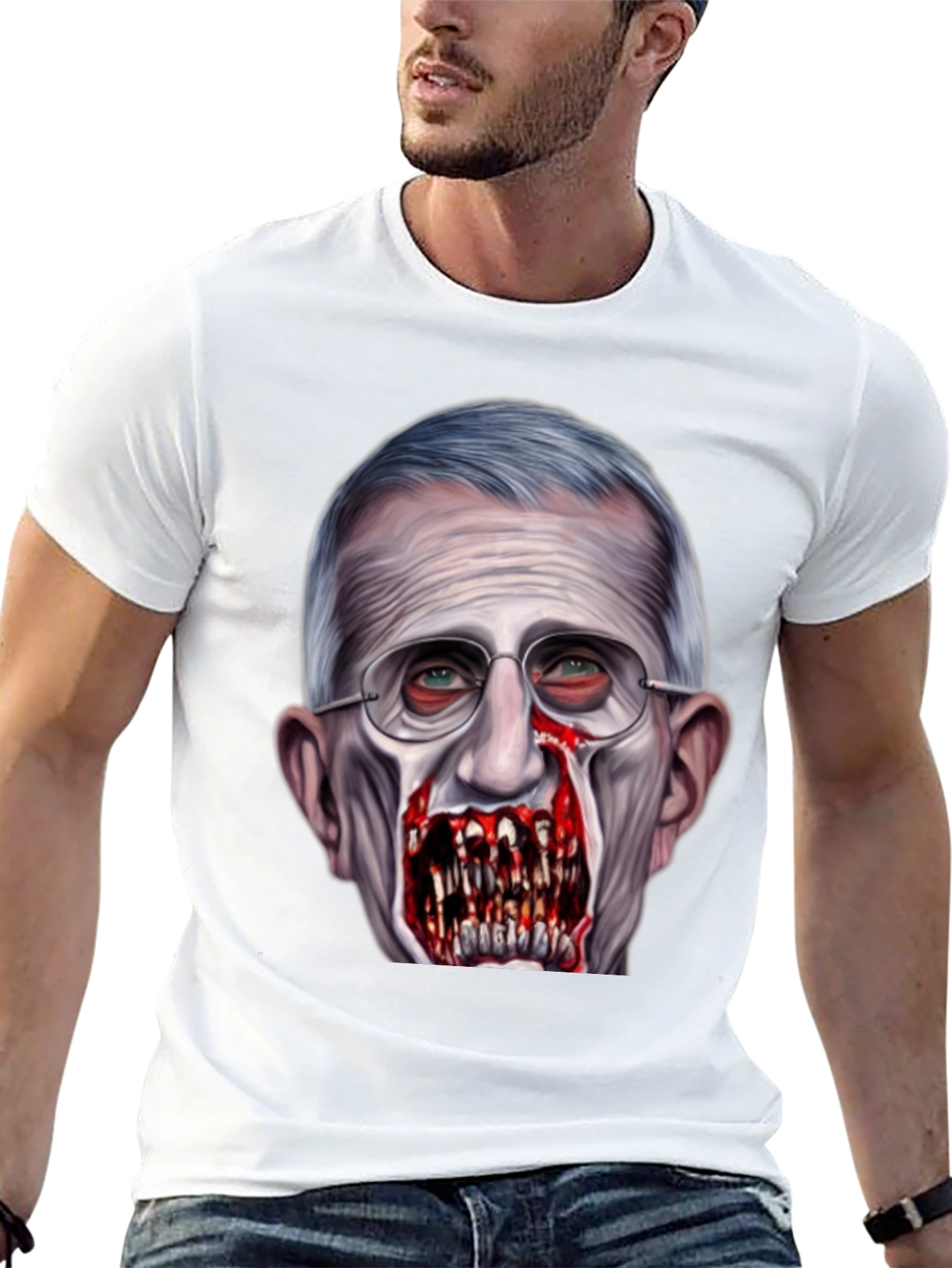 Zombie Fauci Graphic Tee