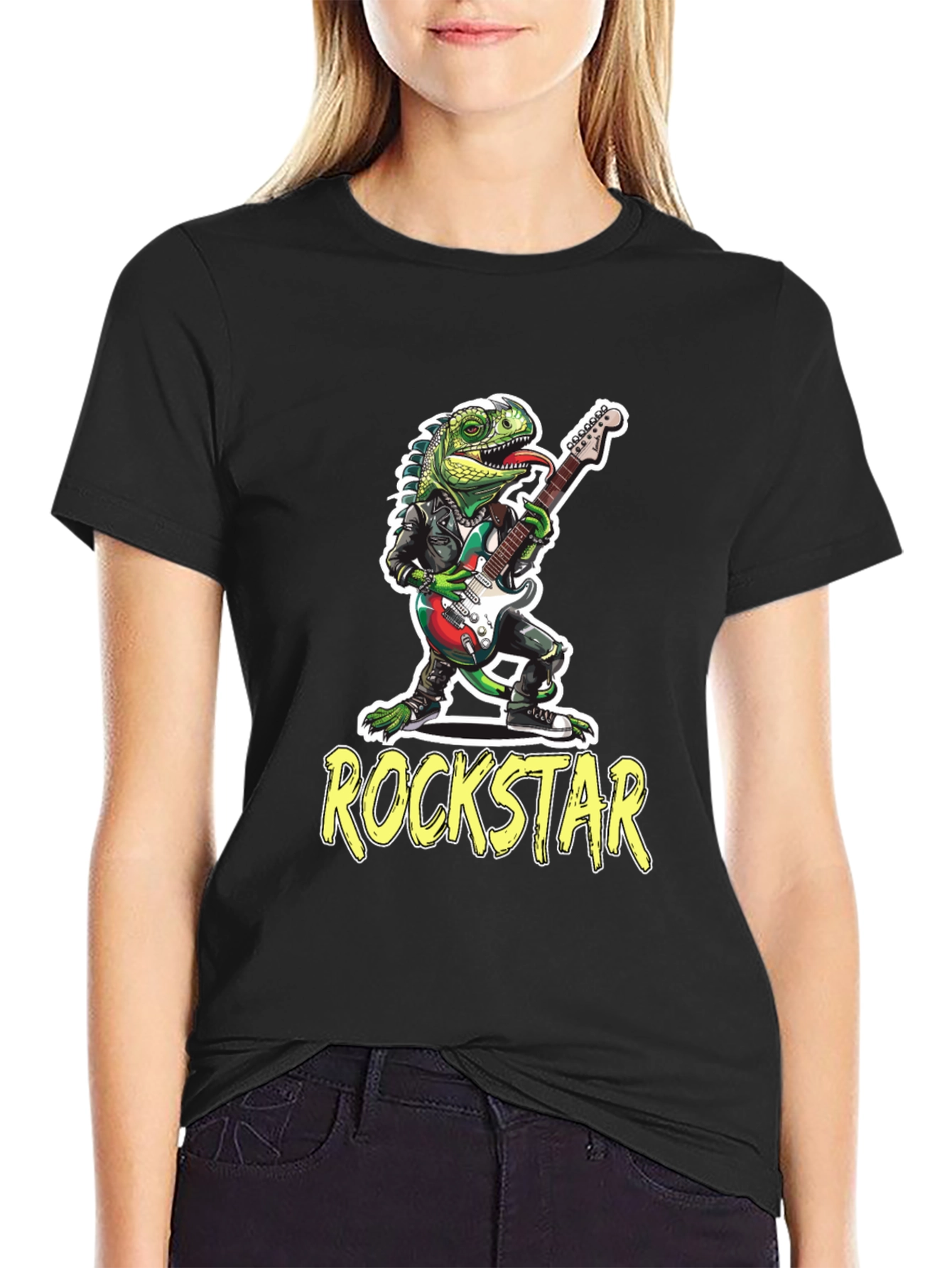 Rockstar Lizard Graphic Tee