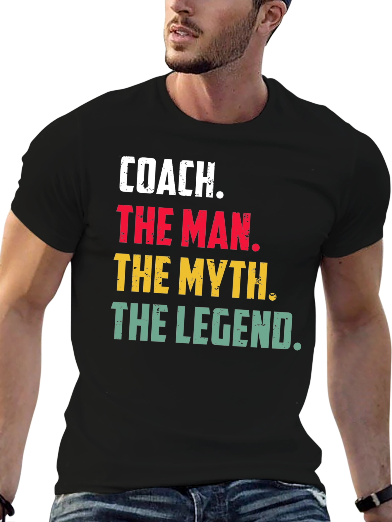 Coach The Man The Myth The Legend T-Shirt