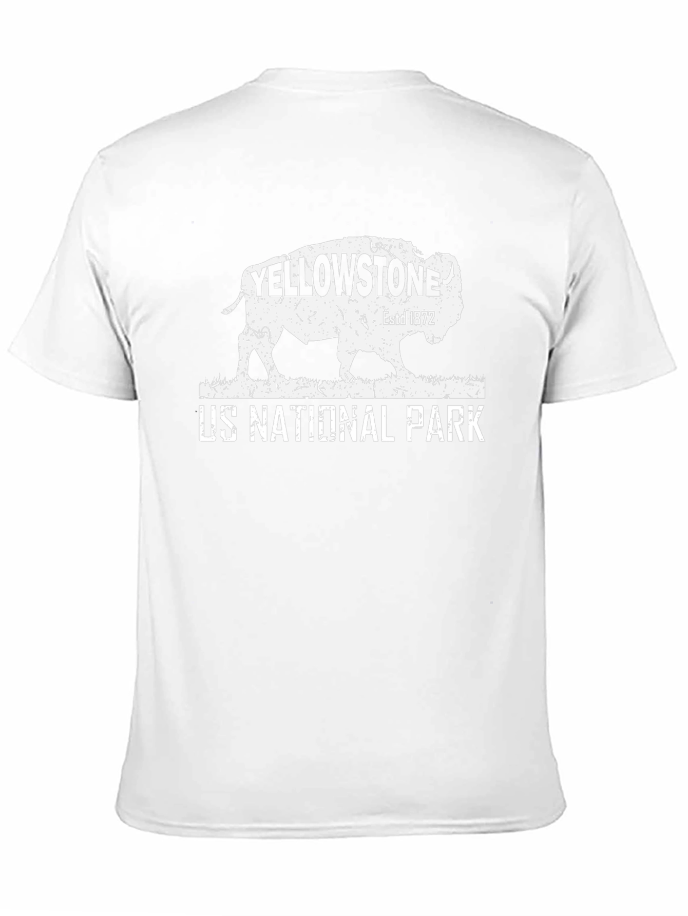 Yellowstone National Park Bison Graphic T-Shirt