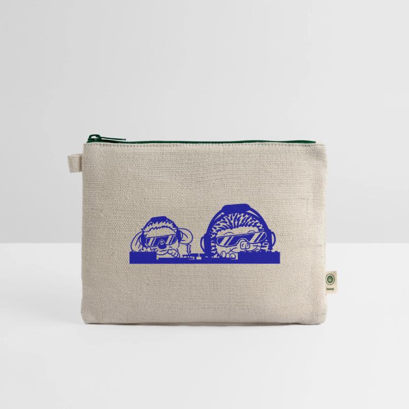 2 Funny Hedgehogs Fun Team DJ Club Fun Music Party