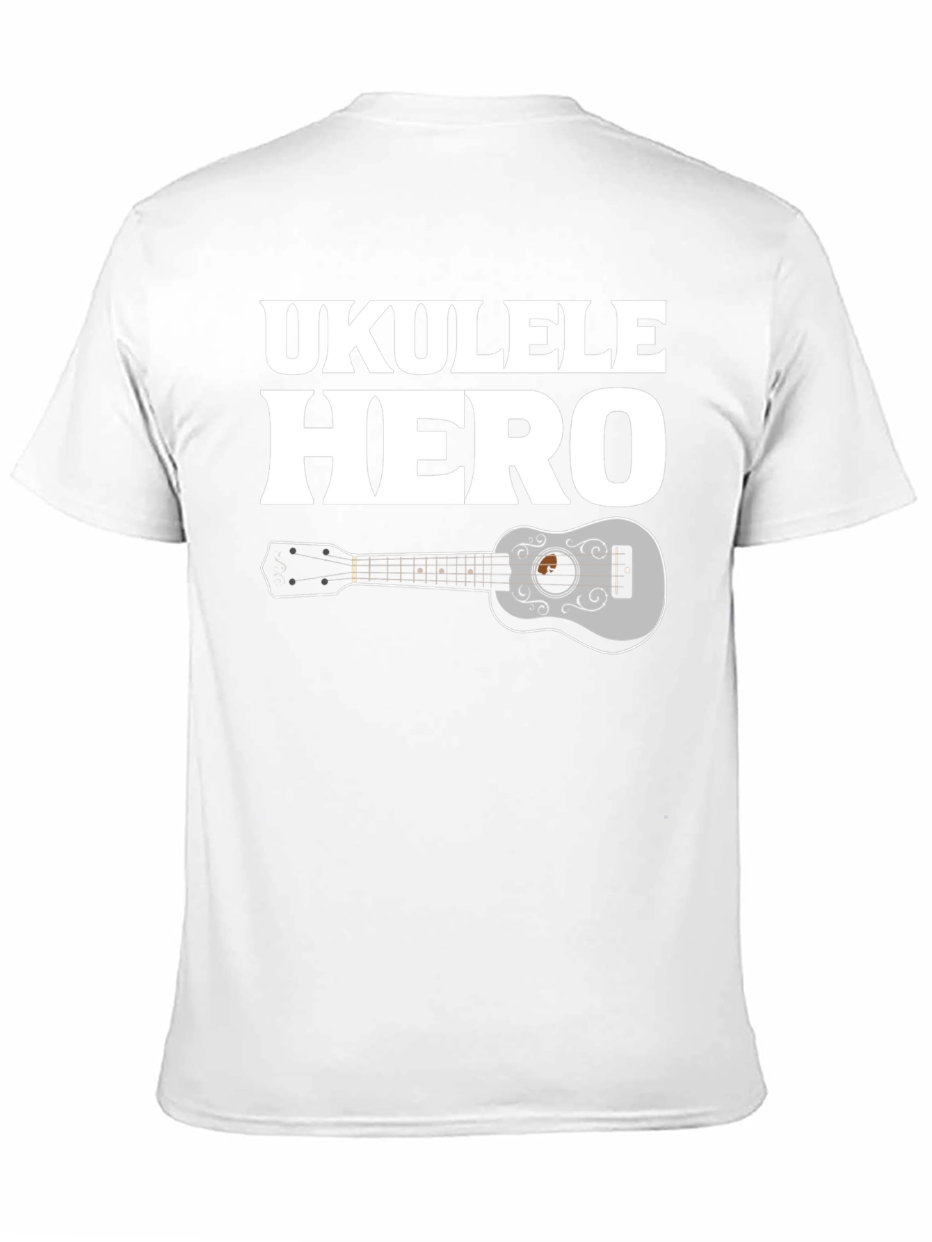 Ukulele Hero Graphic Tee - Black