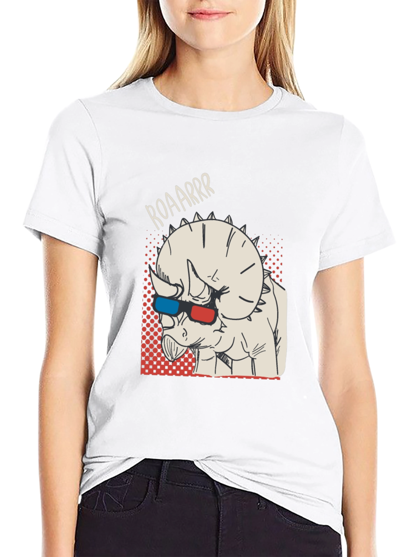 3D Dinosaur T-Shirt - Funny Dino Roar Tee