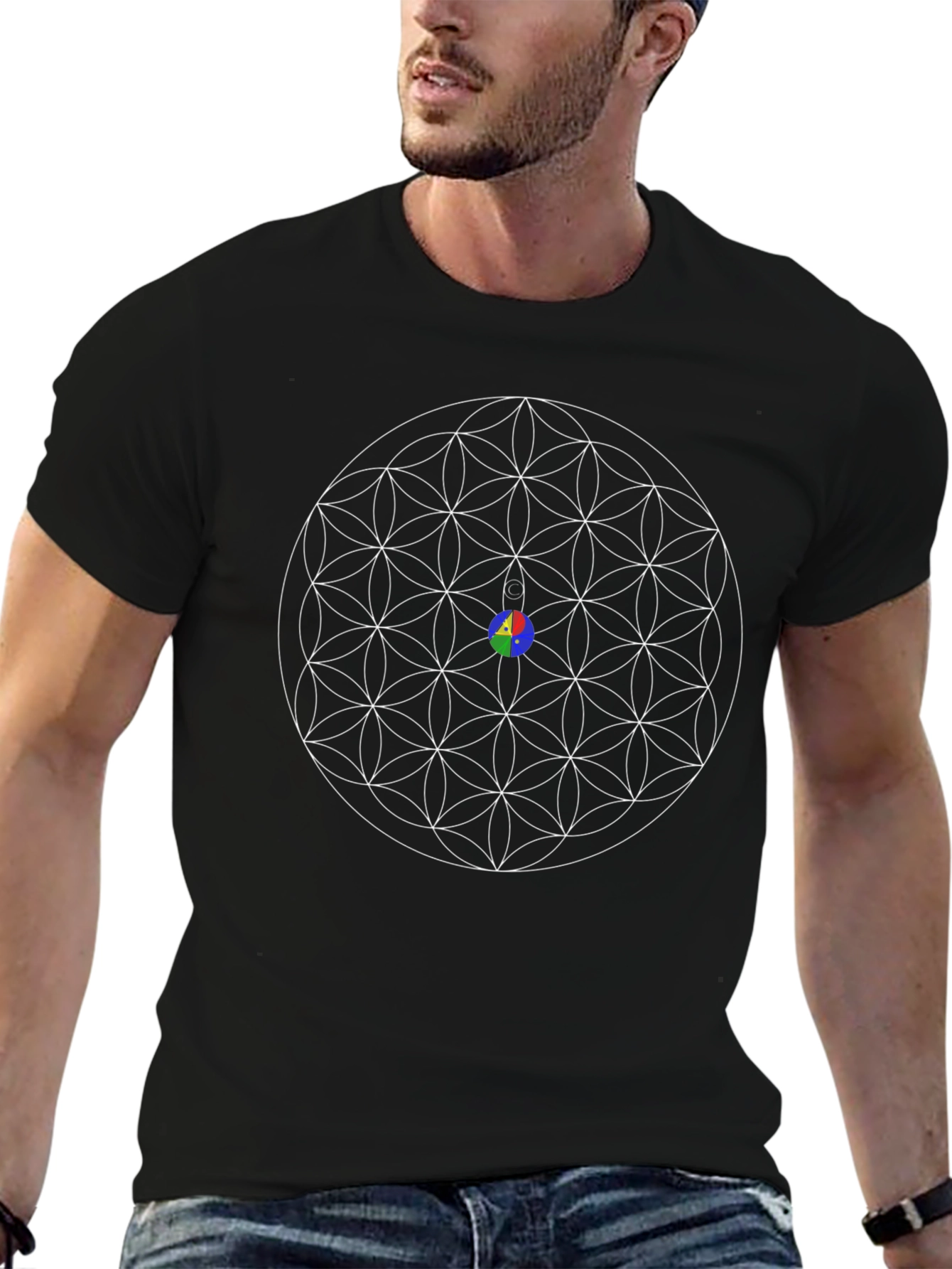 Sacred Geometry Flower of Life T-Shirt
