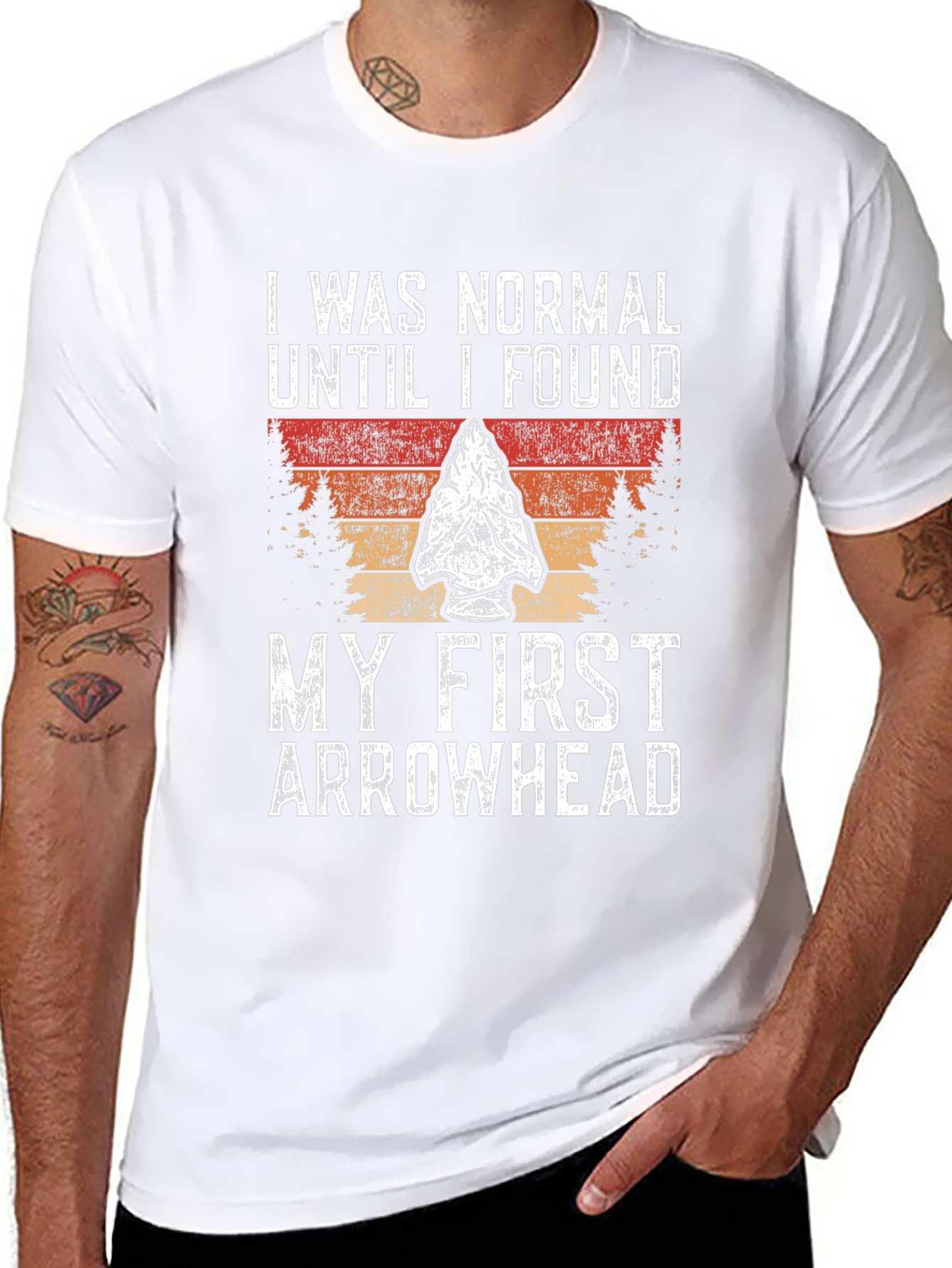 Funny Arrowhead Hunting T-Shirt