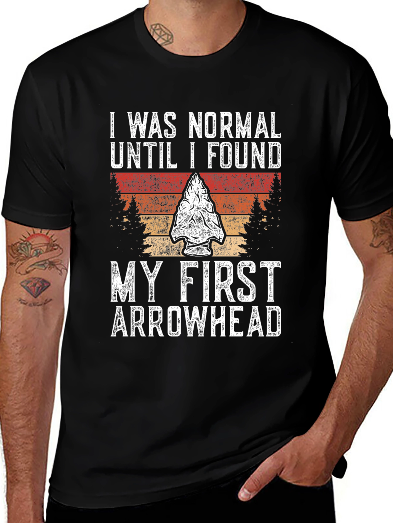 Funny Arrowhead Hunting T-Shirt