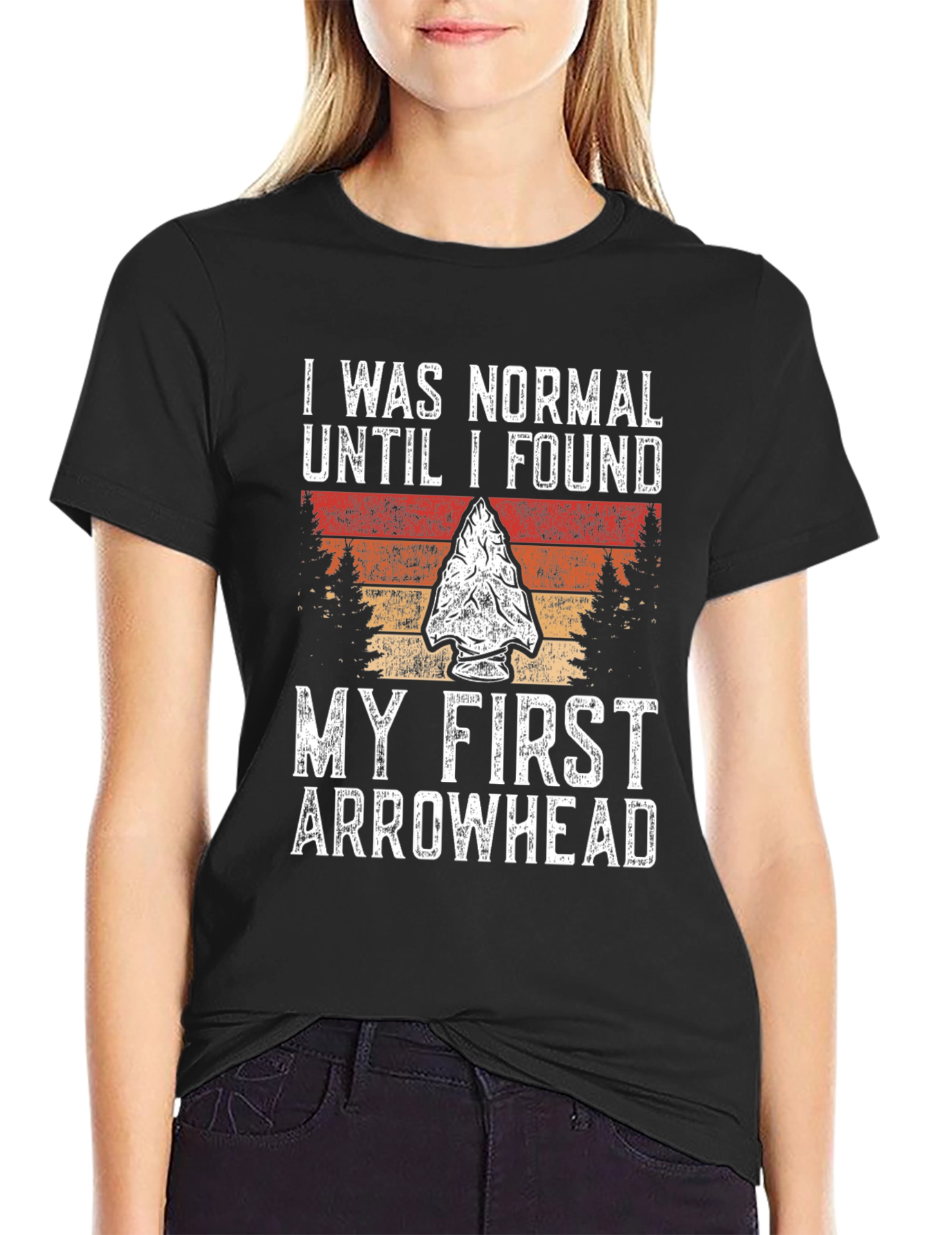 Funny Arrowhead Hunting T-Shirt