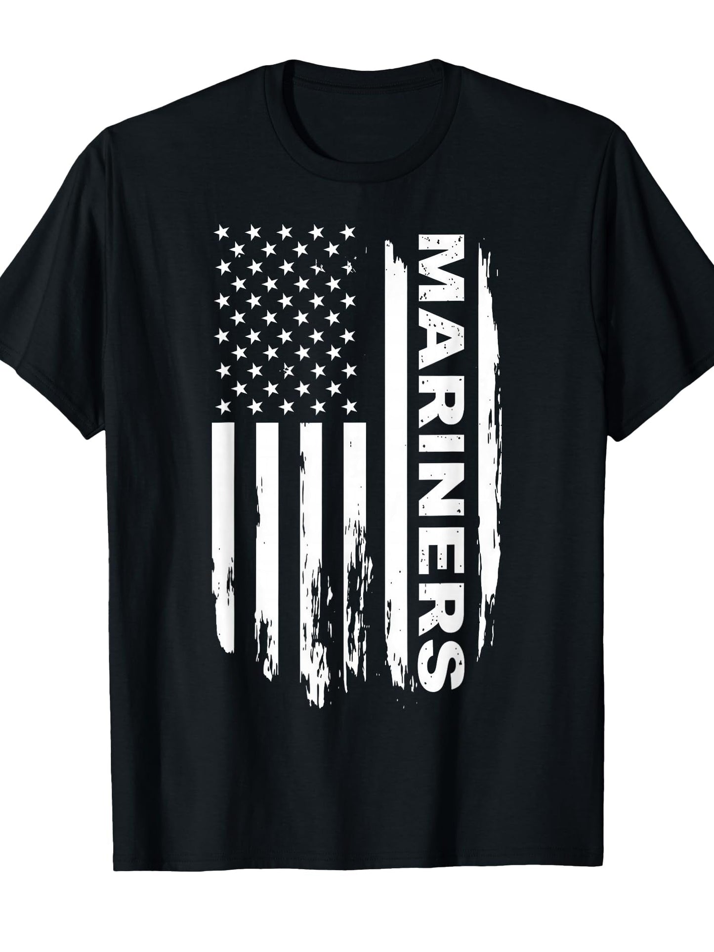 Vintage Mariners Retro American Flag Gifts Men Women Kids T-Shirt