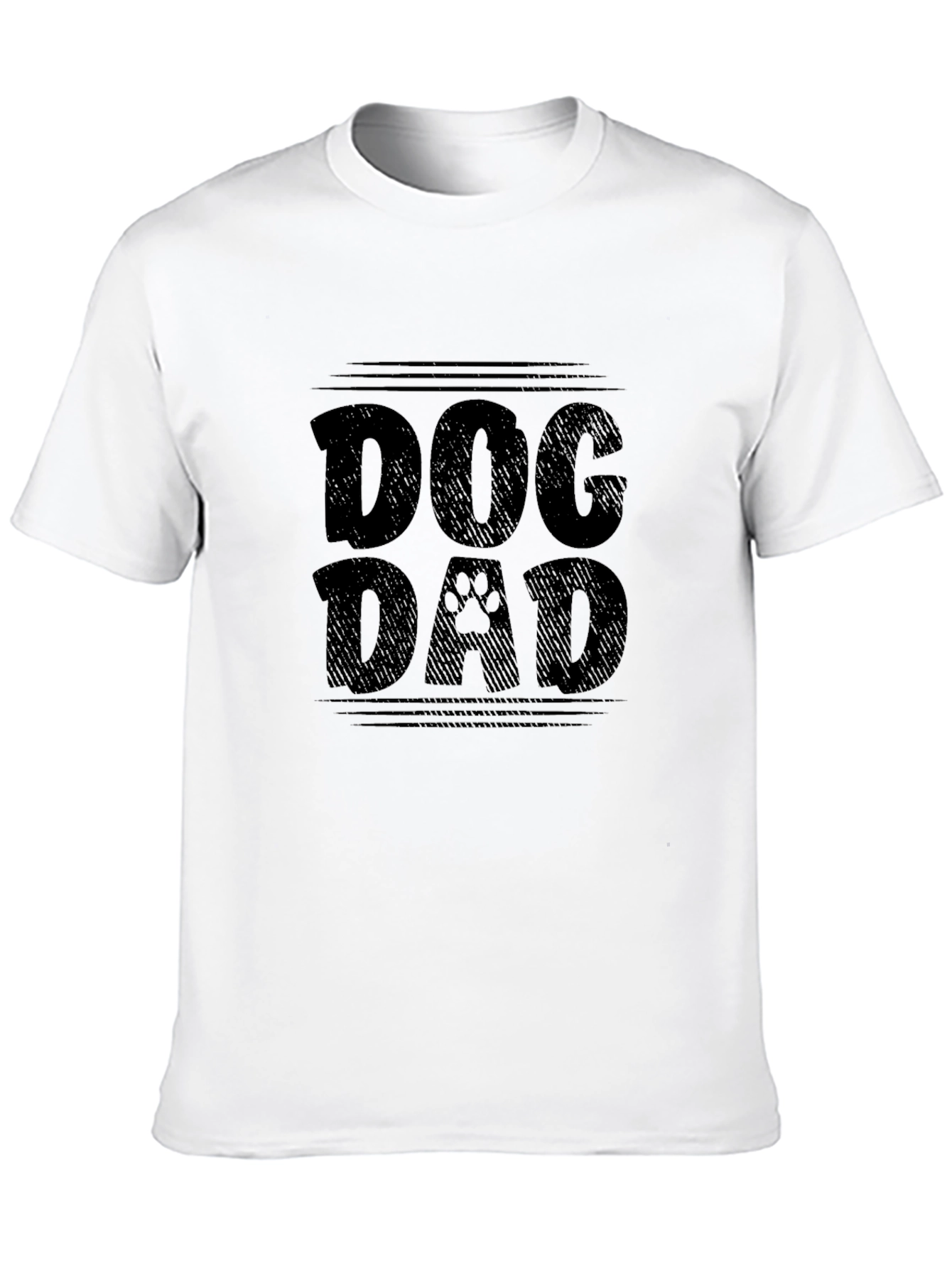 Dog Dad Black T-Shirt