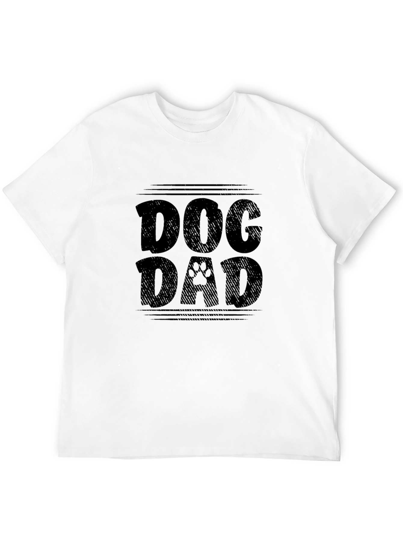 Dog Dad Black T-Shirt