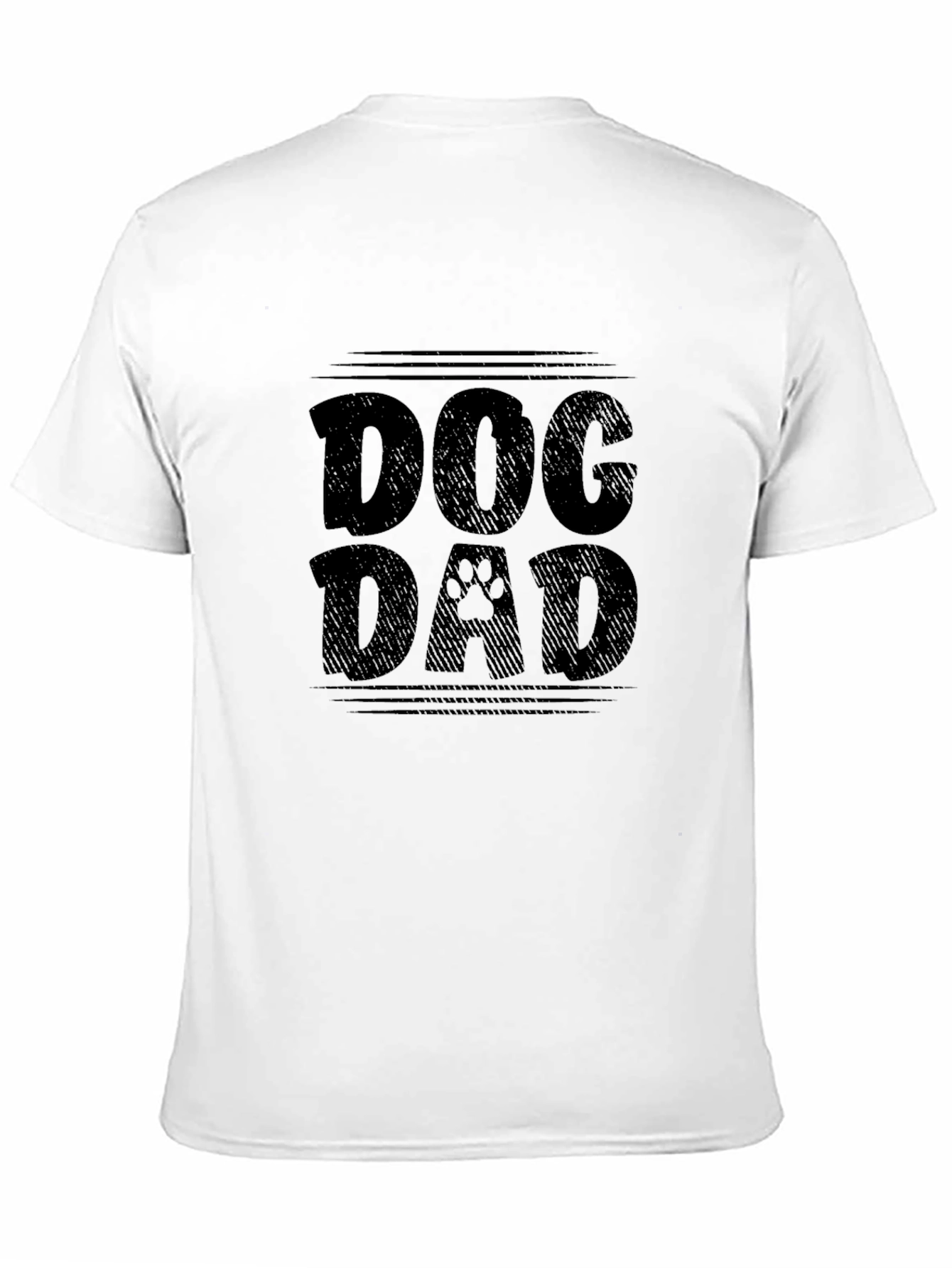 Dog Dad Black T-Shirt