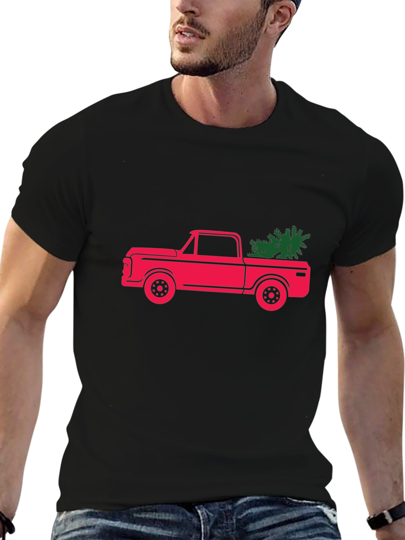Christmas Tree Truck T-Shirt - Holiday Style