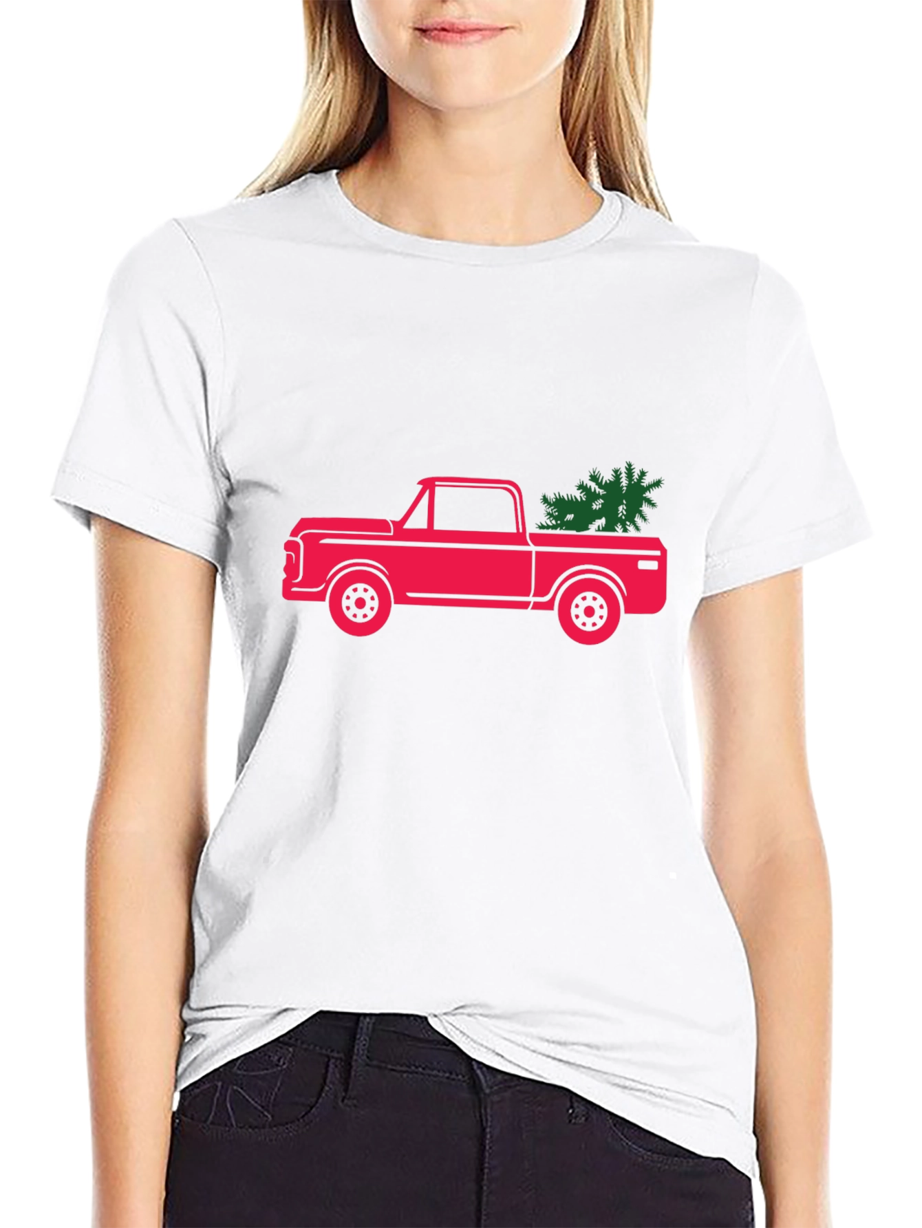 Christmas Tree Truck T-Shirt - Holiday Style
