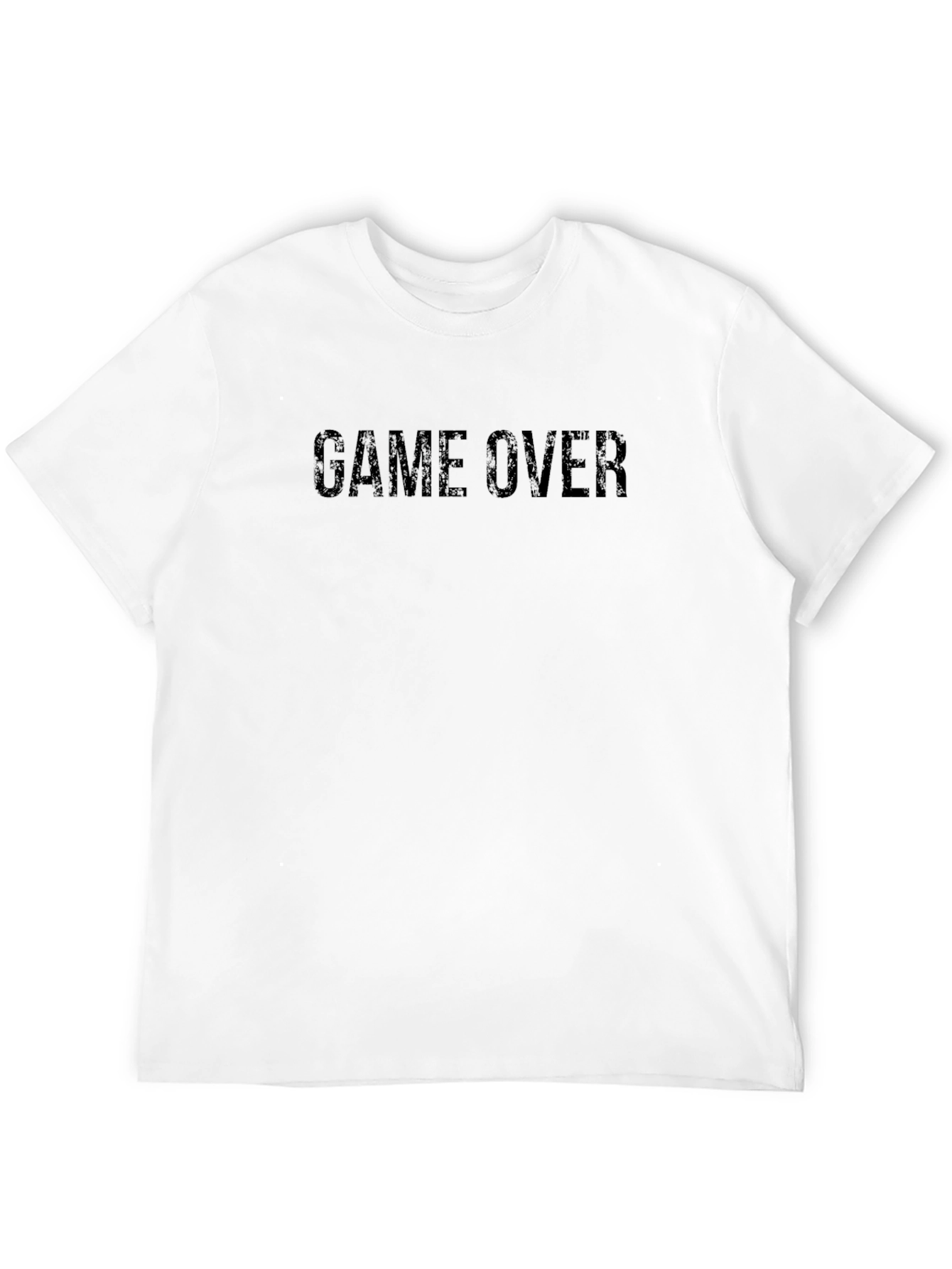 Game Over Black Graphic Tee