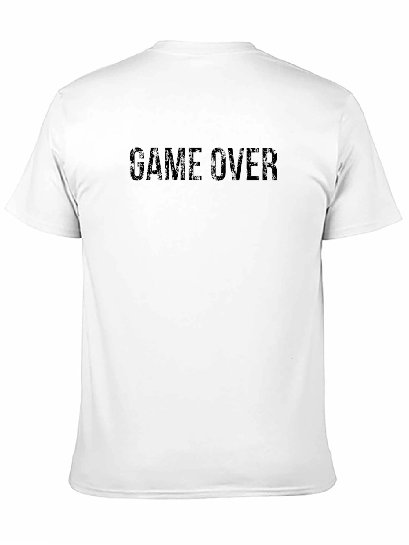 Game Over Black Graphic Tee