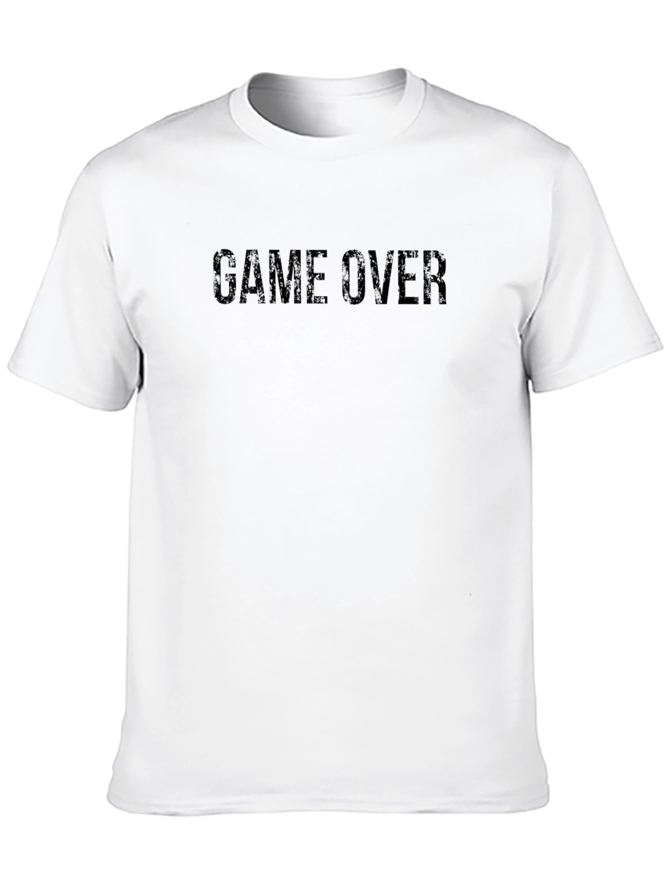 Game Over Black Graphic Tee