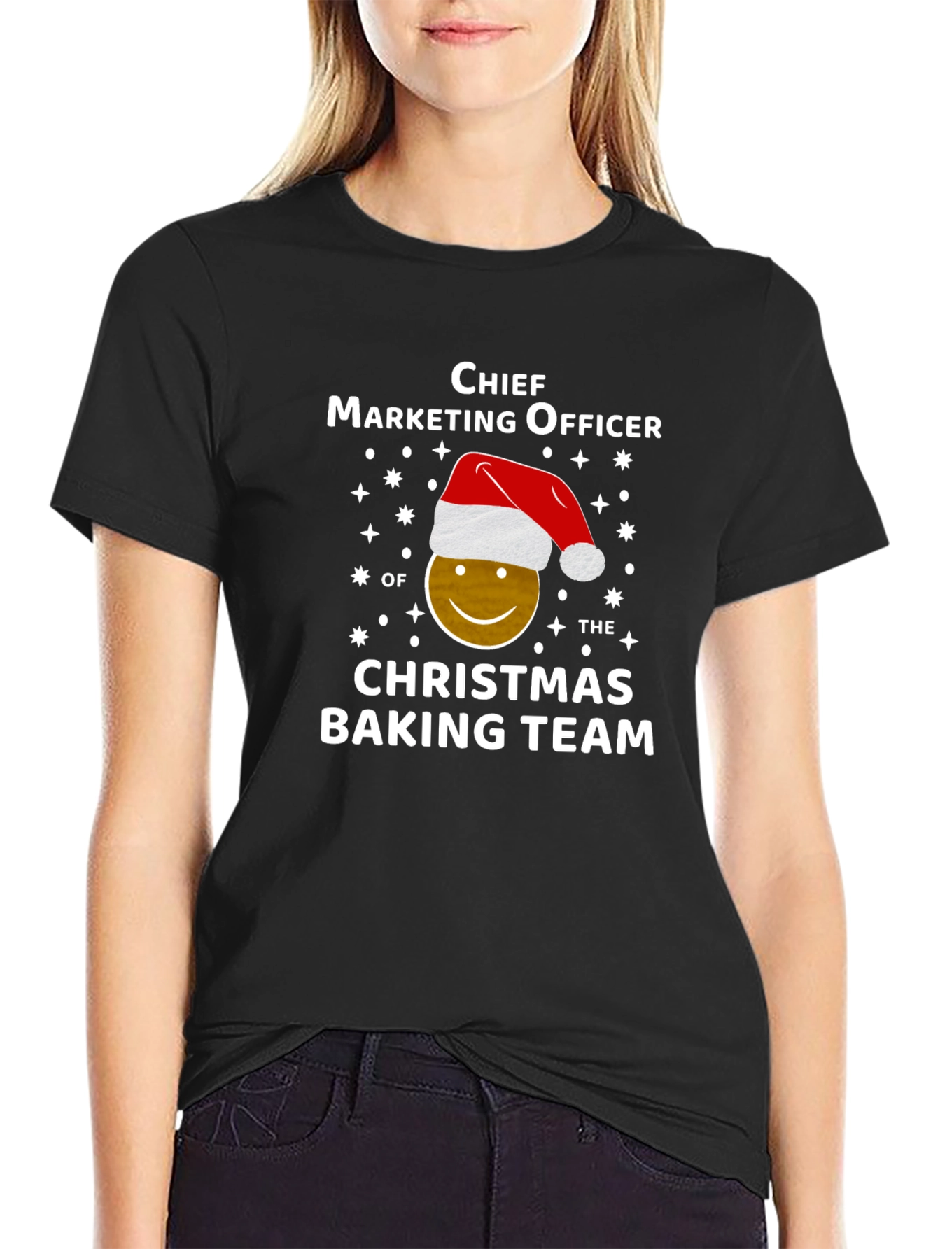 Chief Marketing Officer Christmas Baking Team T-Shirt