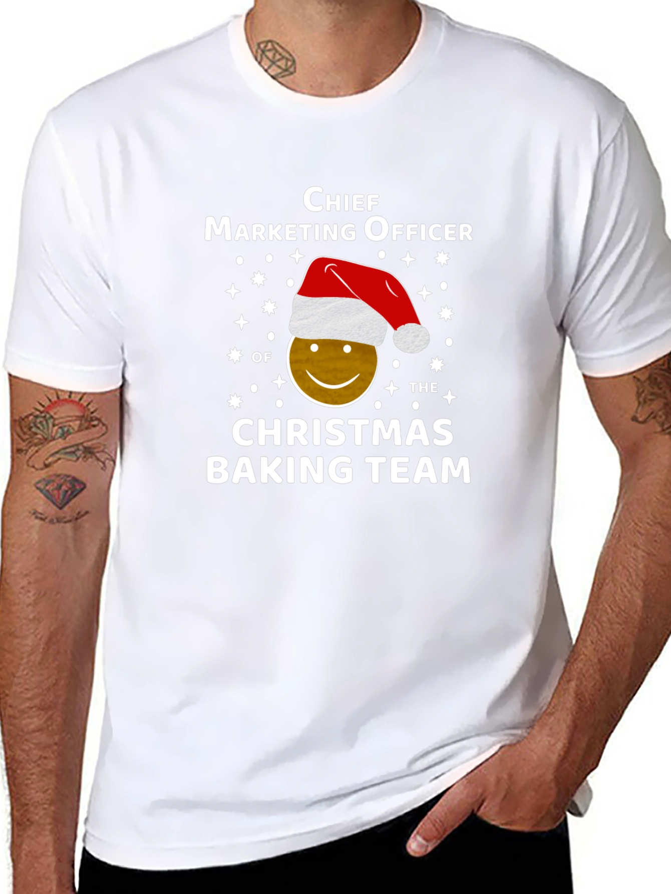 Chief Marketing Officer Christmas Baking Team T-Shirt