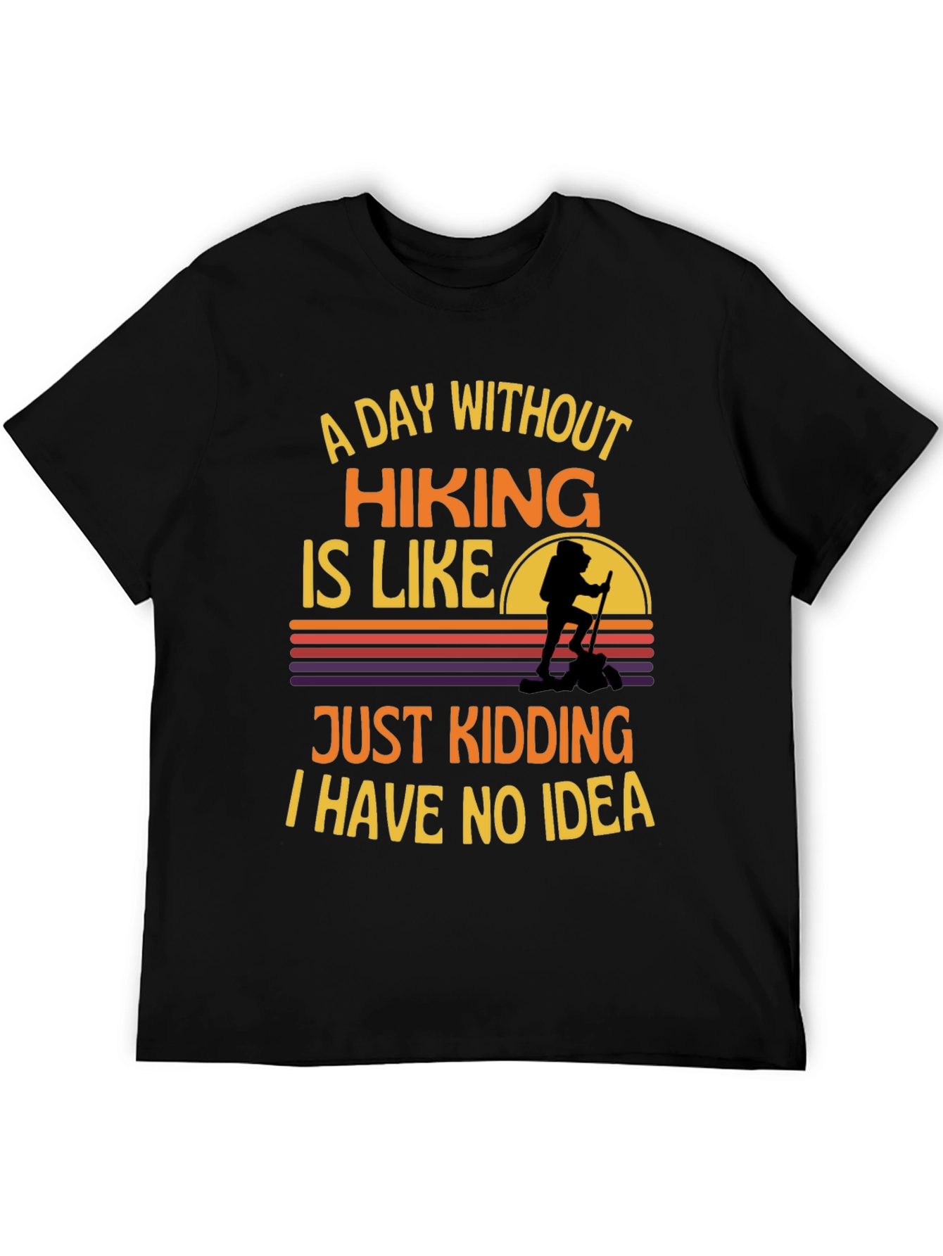 Hiking Graphic T-Shirt - Funny Adventure Tee