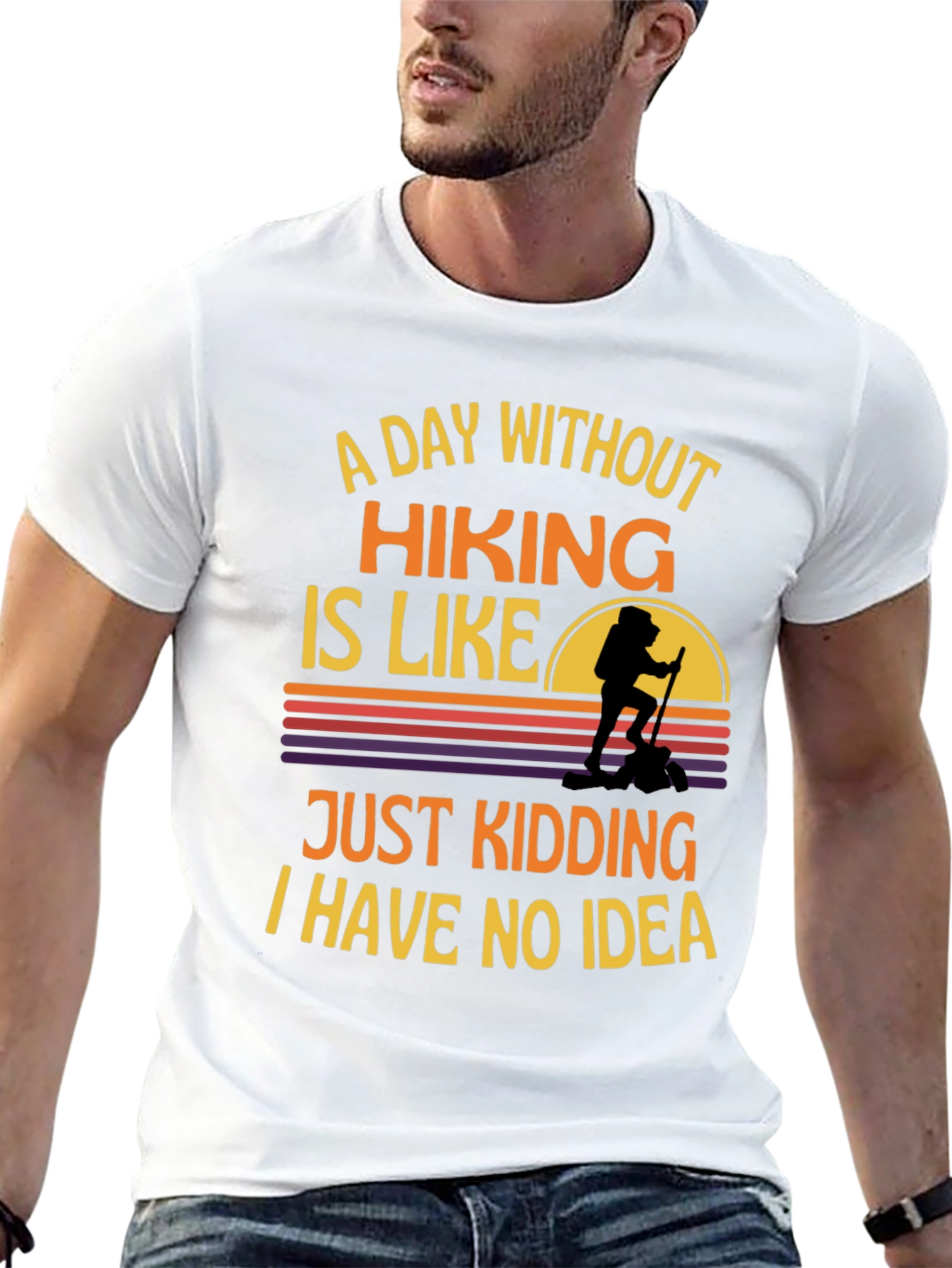 Hiking Graphic T-Shirt - Funny Adventure Tee