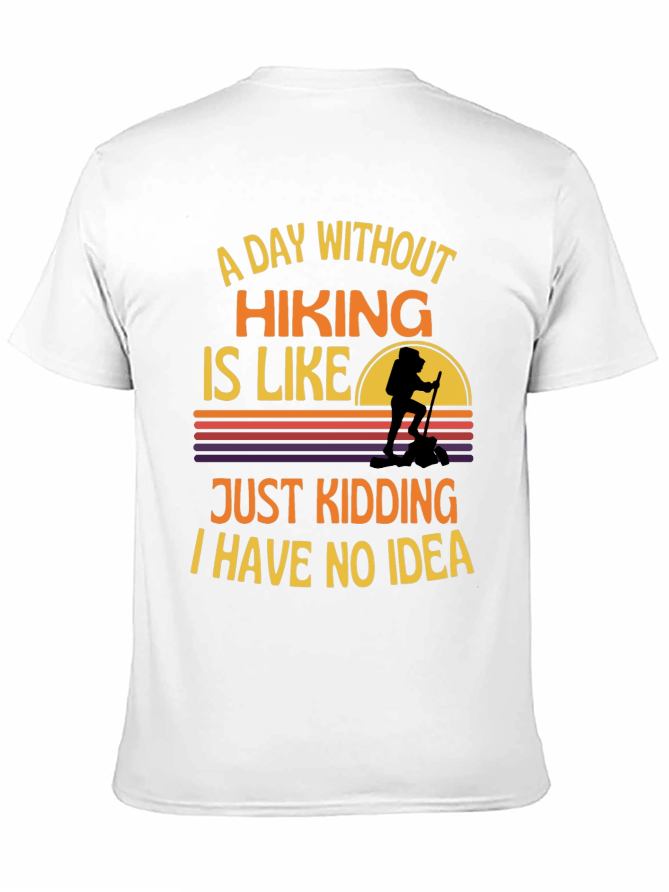 Hiking Graphic T-Shirt - Funny Adventure Tee