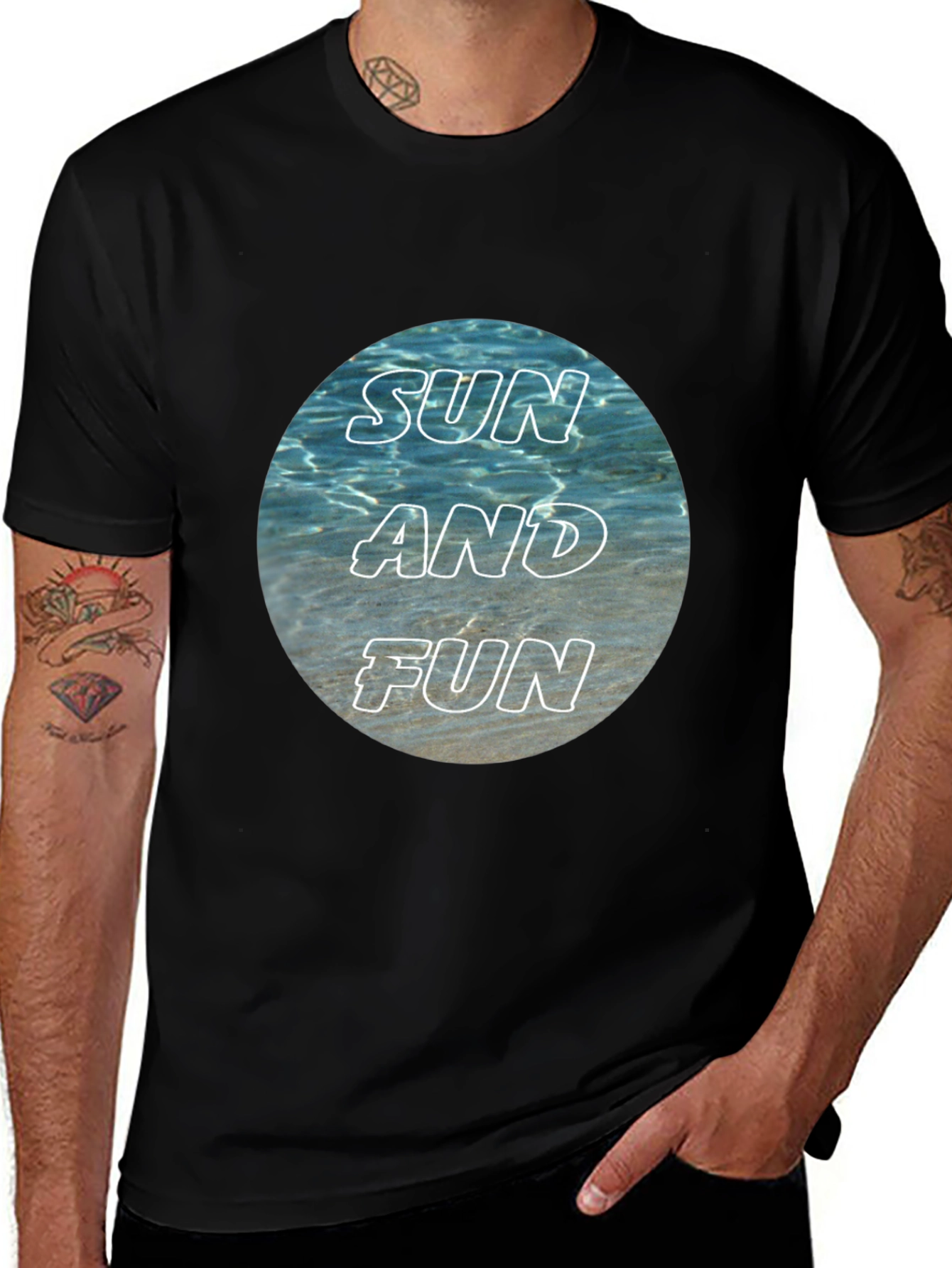 Sun and Fun Graphic Tee - Vacation Ready!