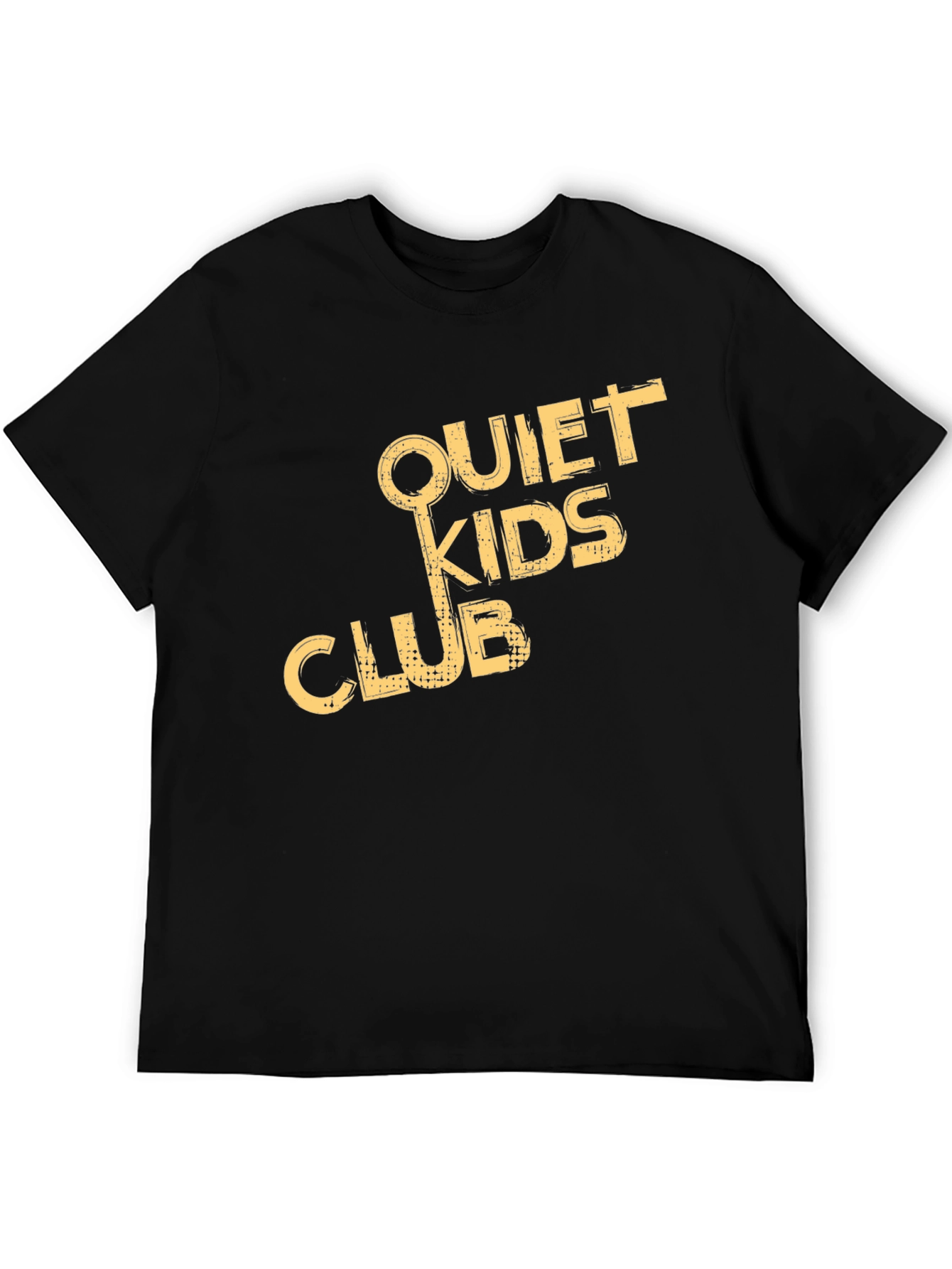 Quiet Kids Club T-Shirt - Black