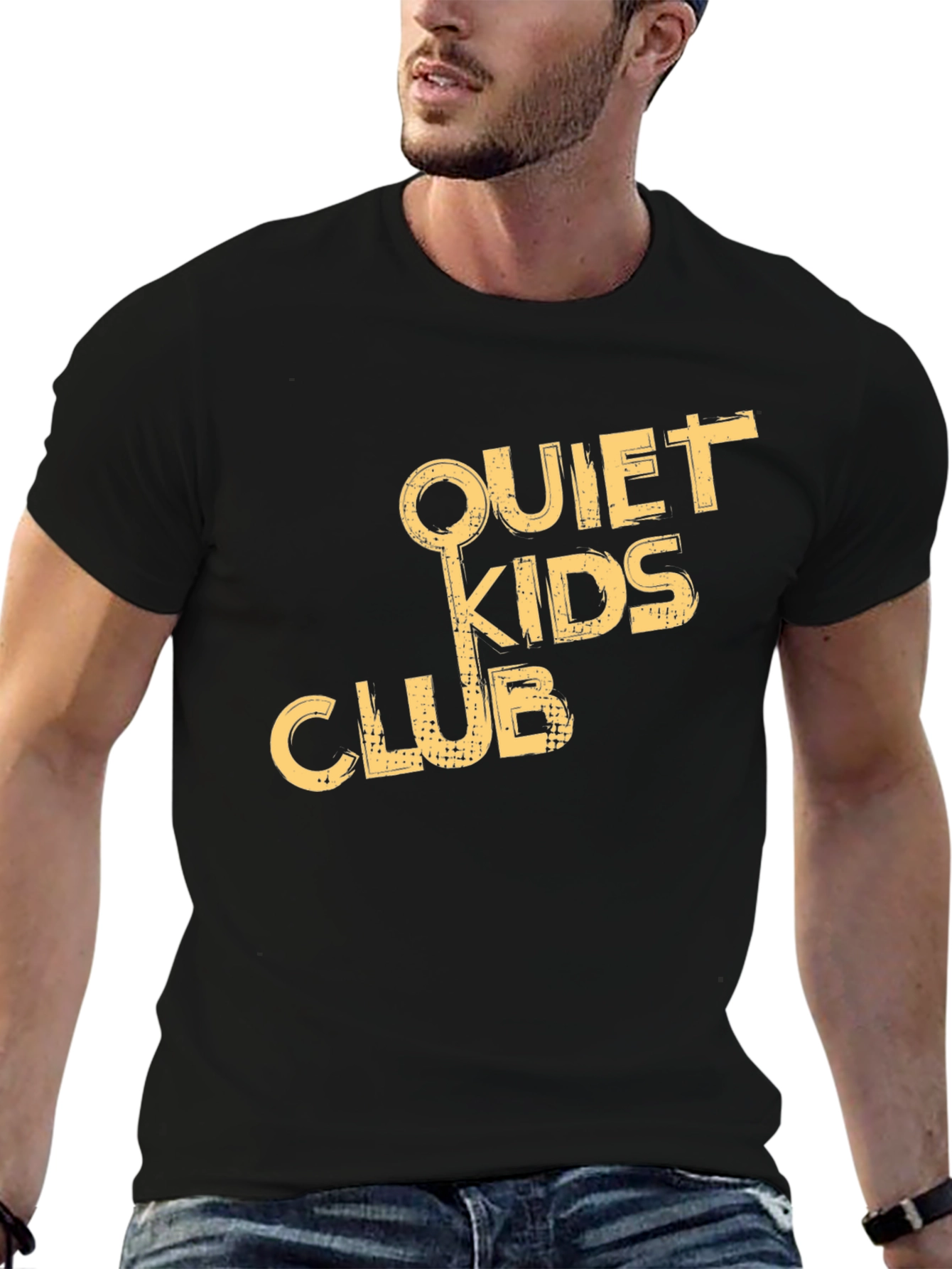 Quiet Kids Club T-Shirt - Black