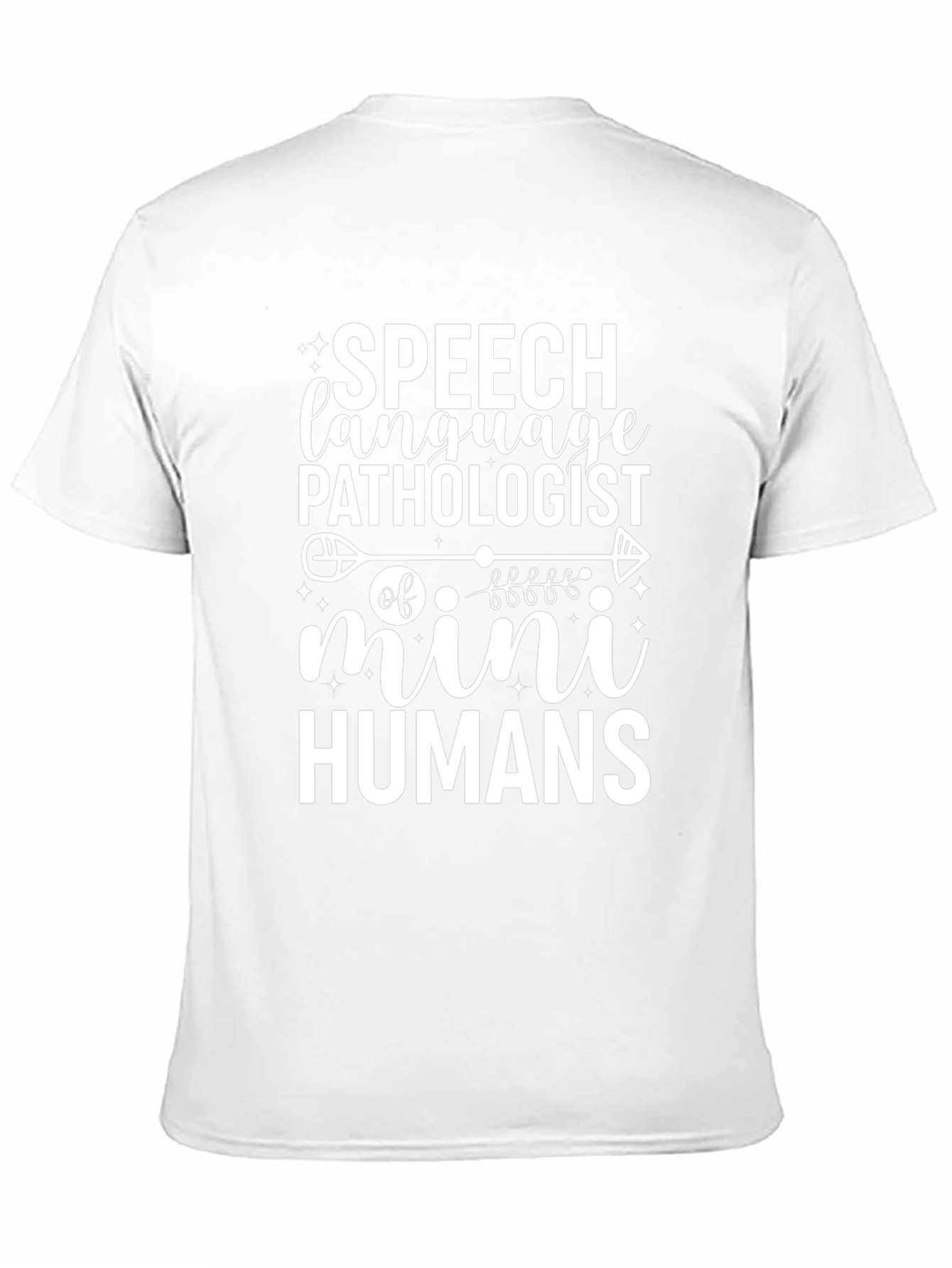 Speech Language Pathologist T-Shirt Mini Humans Funny Gift