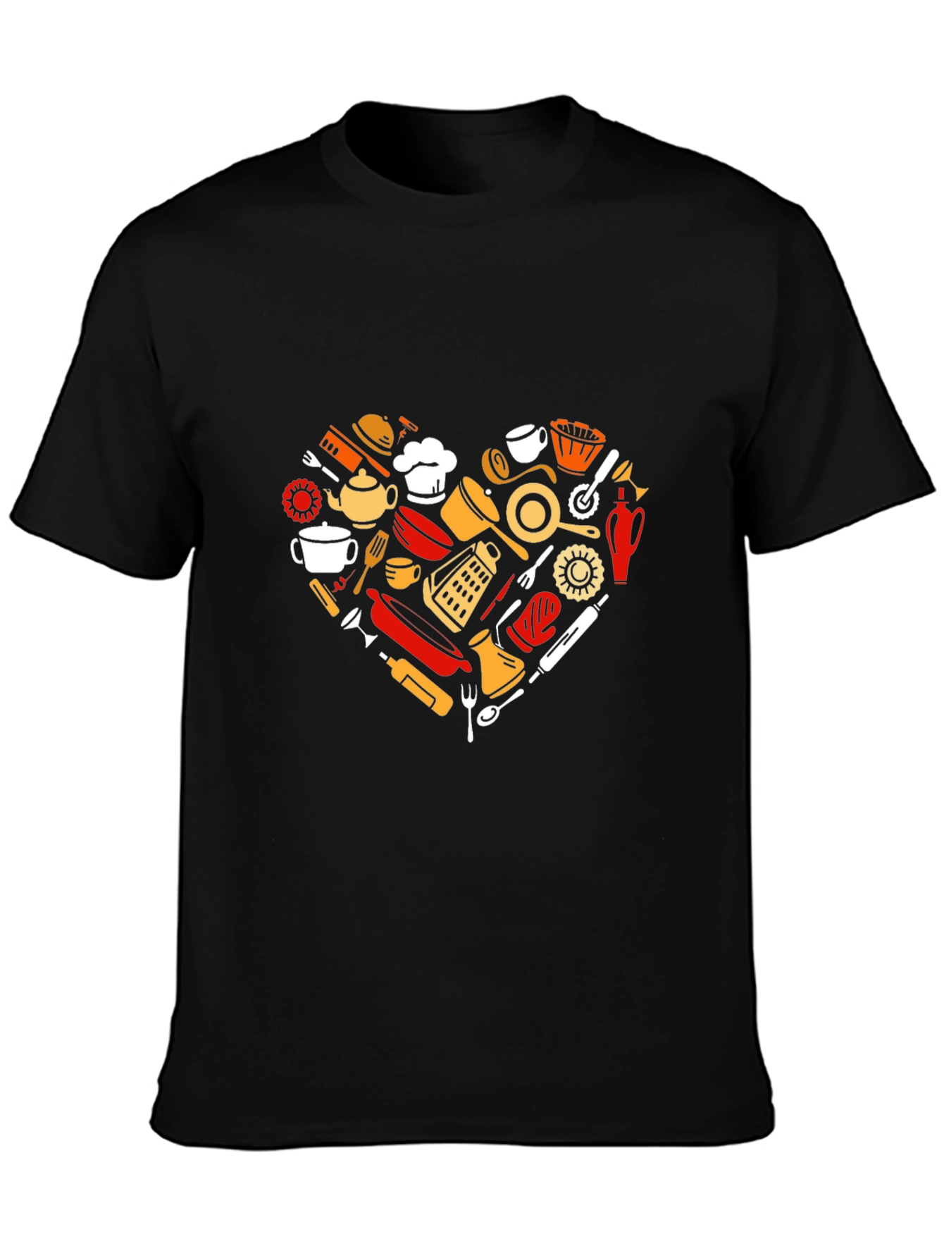 Heart Shaped Cooking T-Shirt