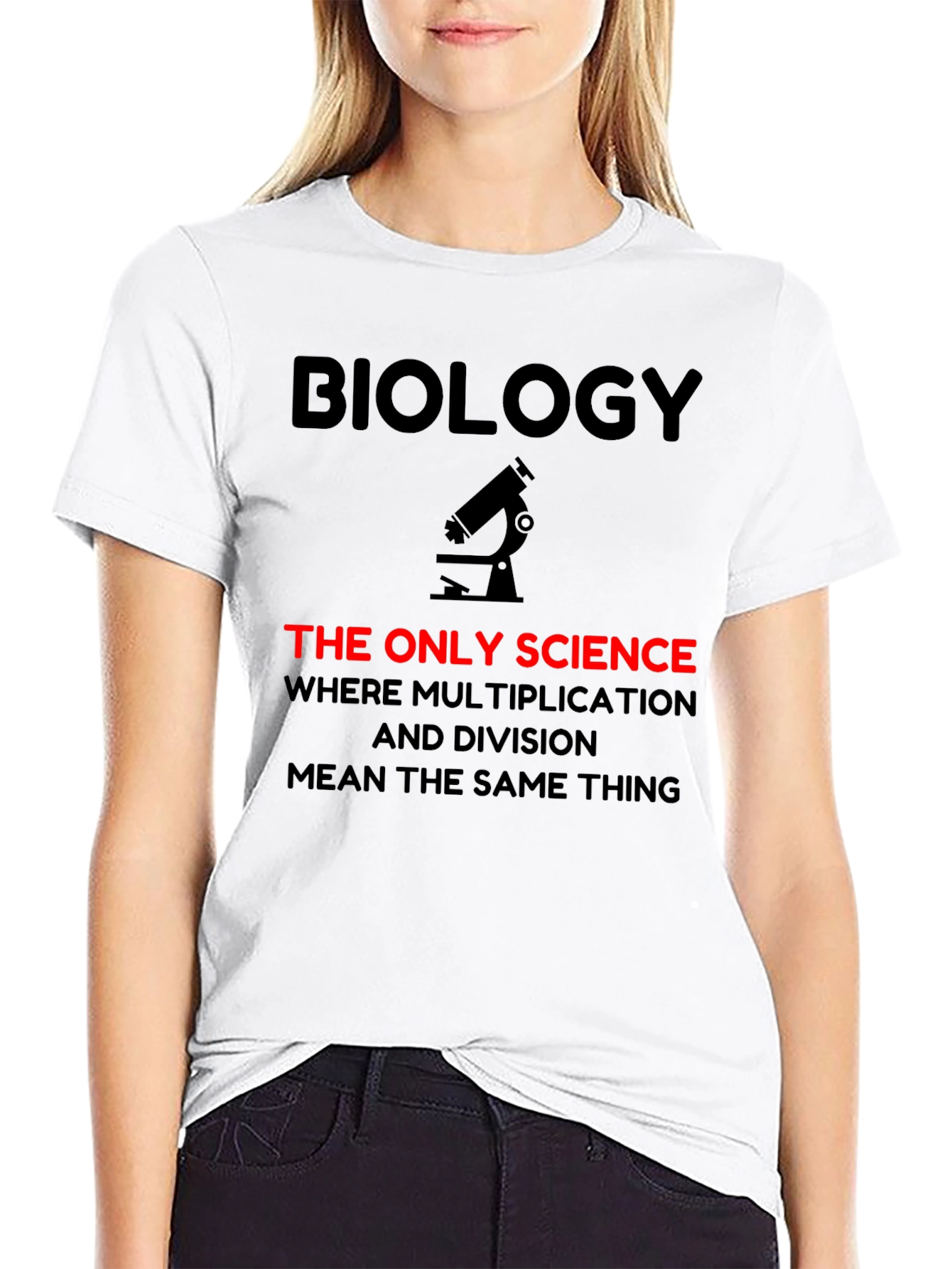 Biology Humor Graphic T-Shirt - Science Joke Tee