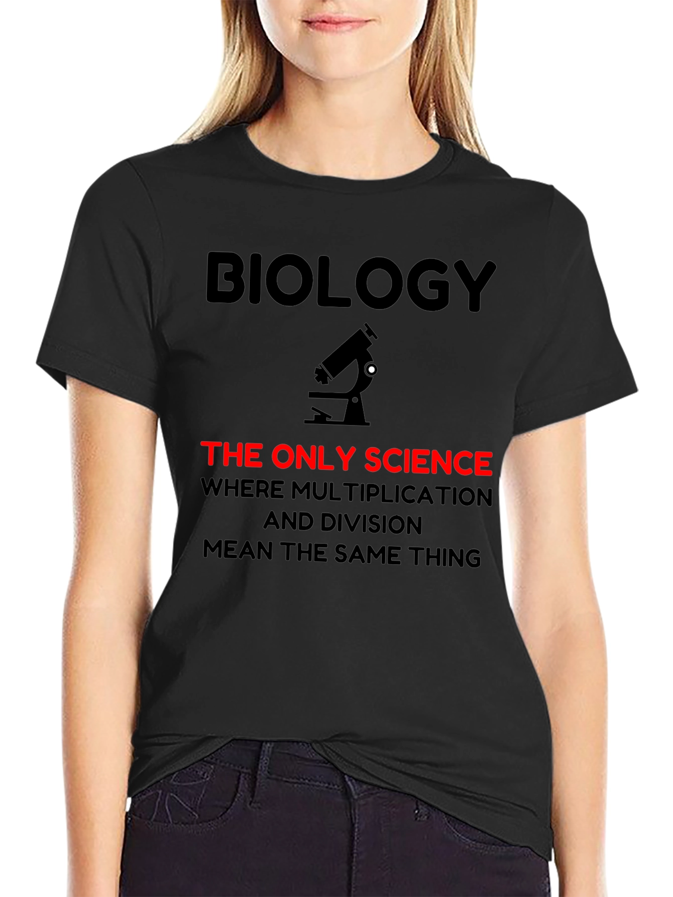 Biology Humor Graphic T-Shirt - Science Joke Tee