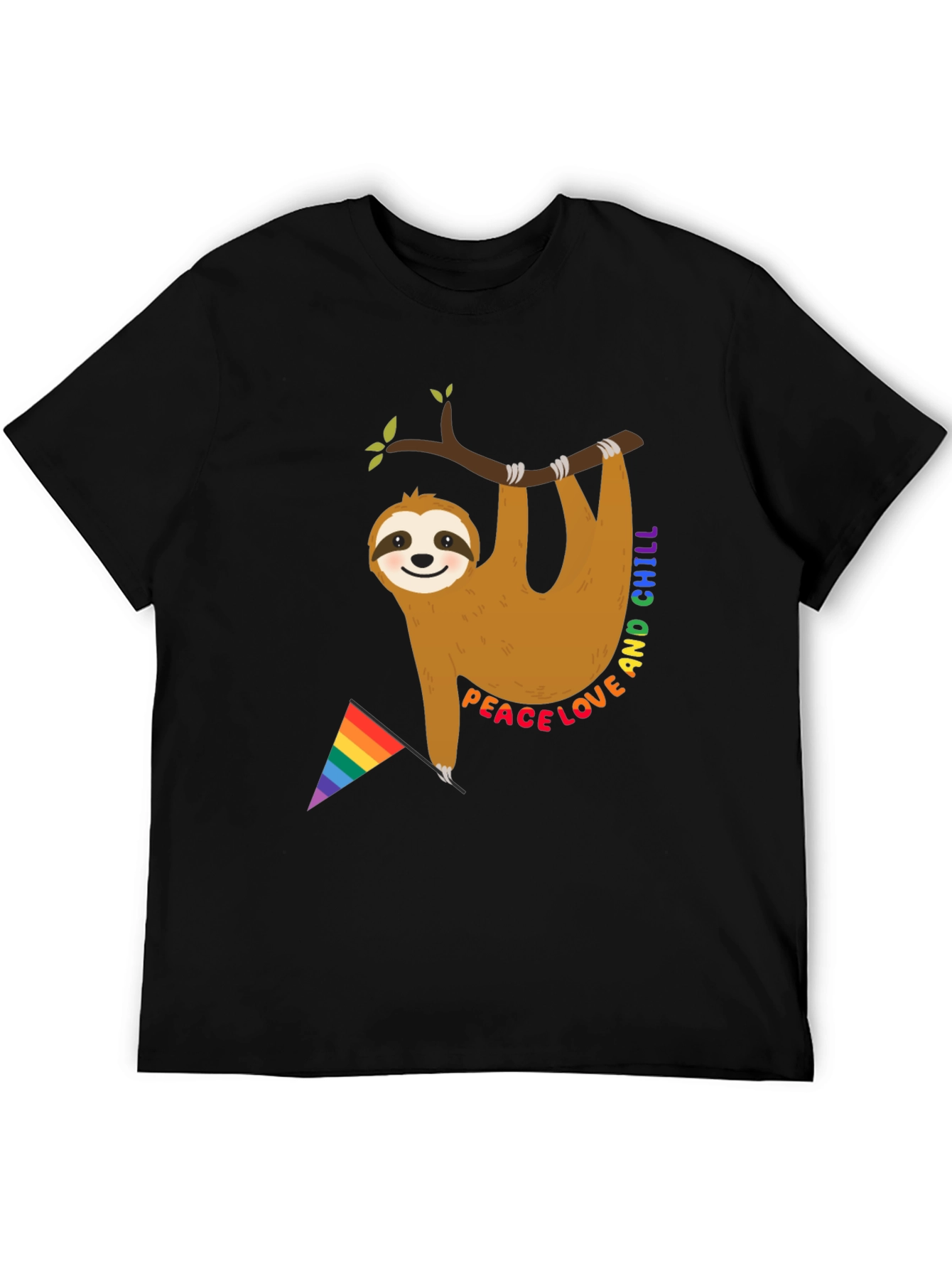 Peace Love & Chill Sloth T-Shirt