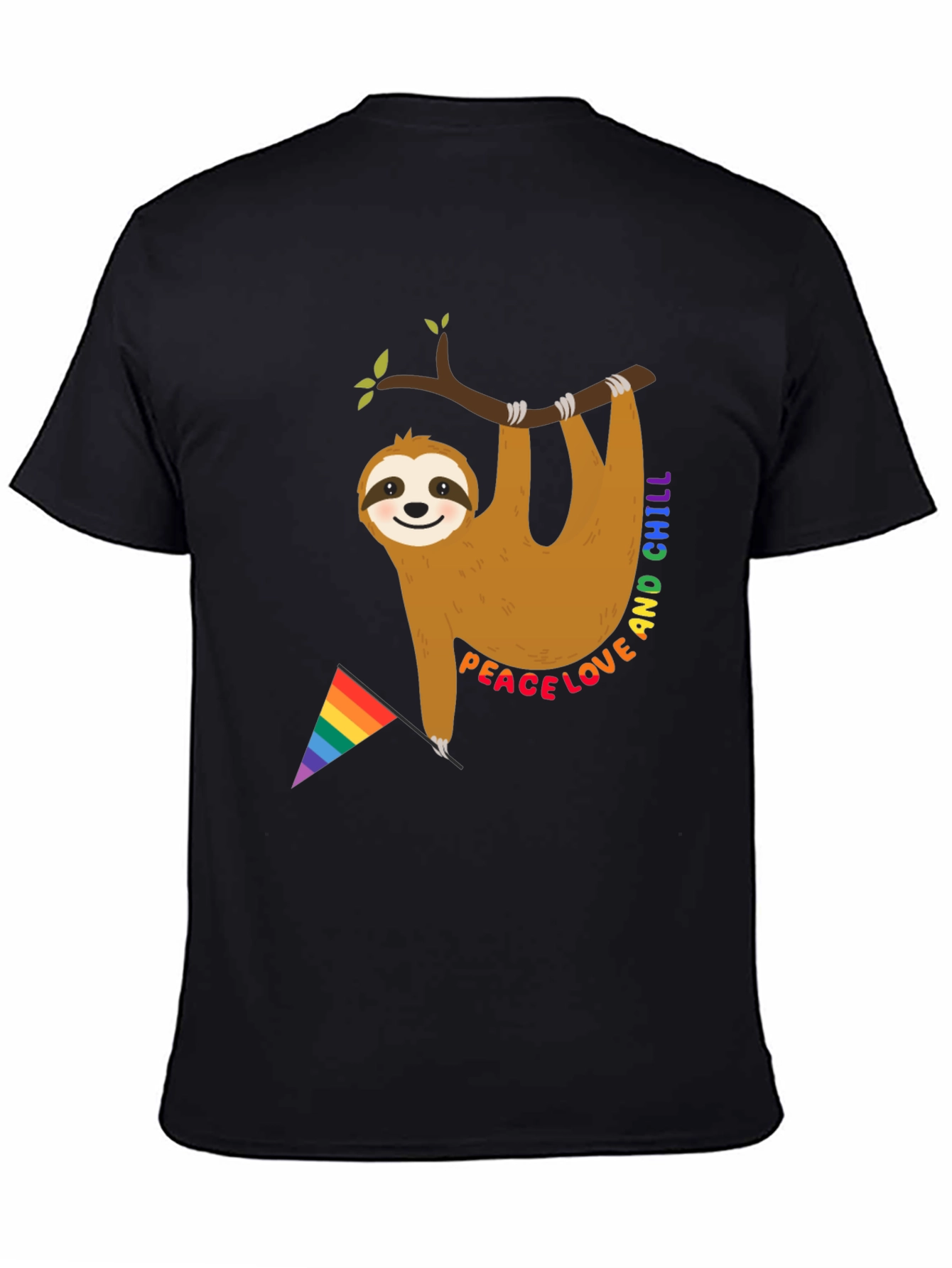 Peace Love & Chill Sloth T-Shirt