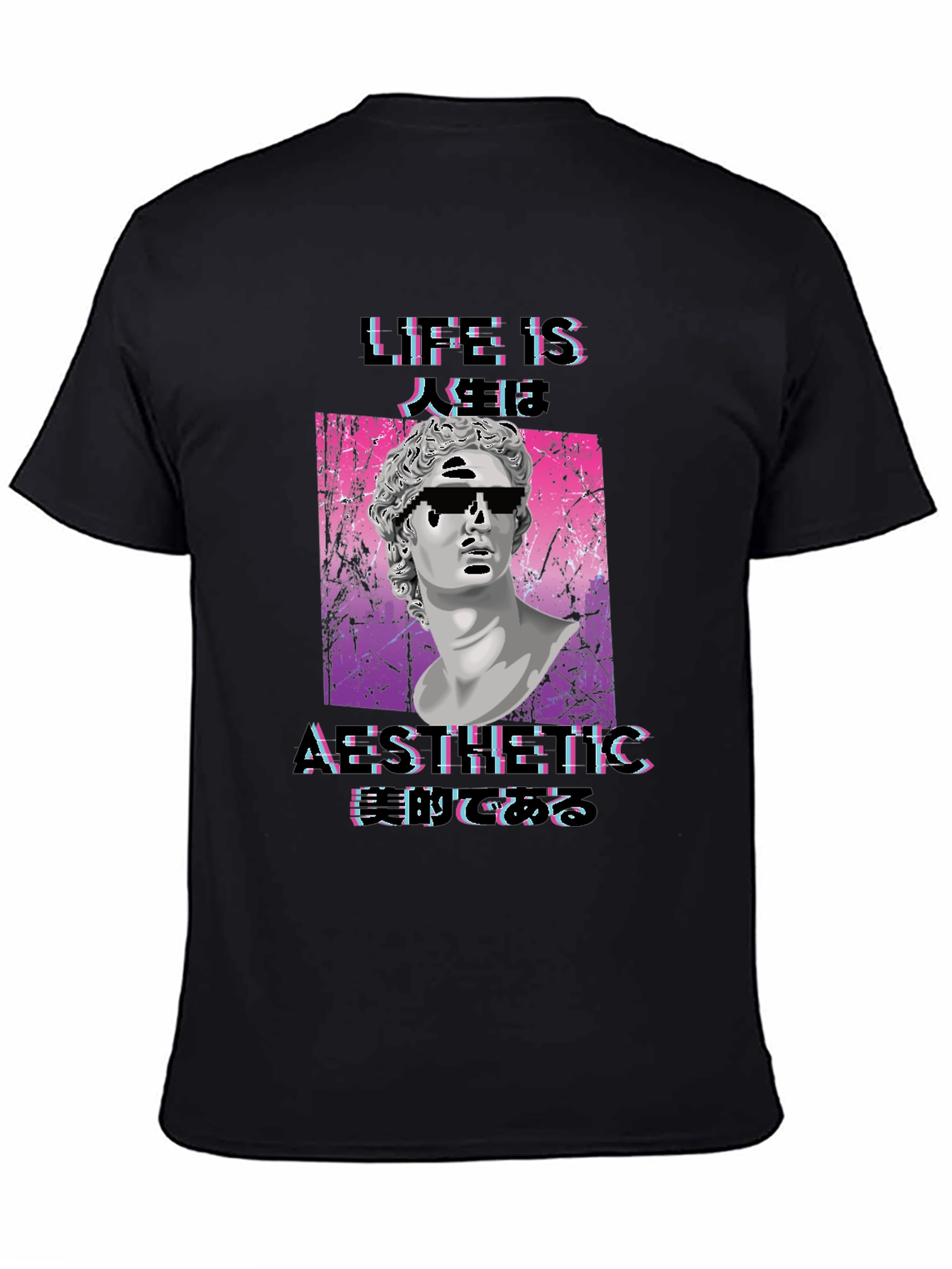 Aesthetic Life T-Shirt - Vaporwave Graphic Tee