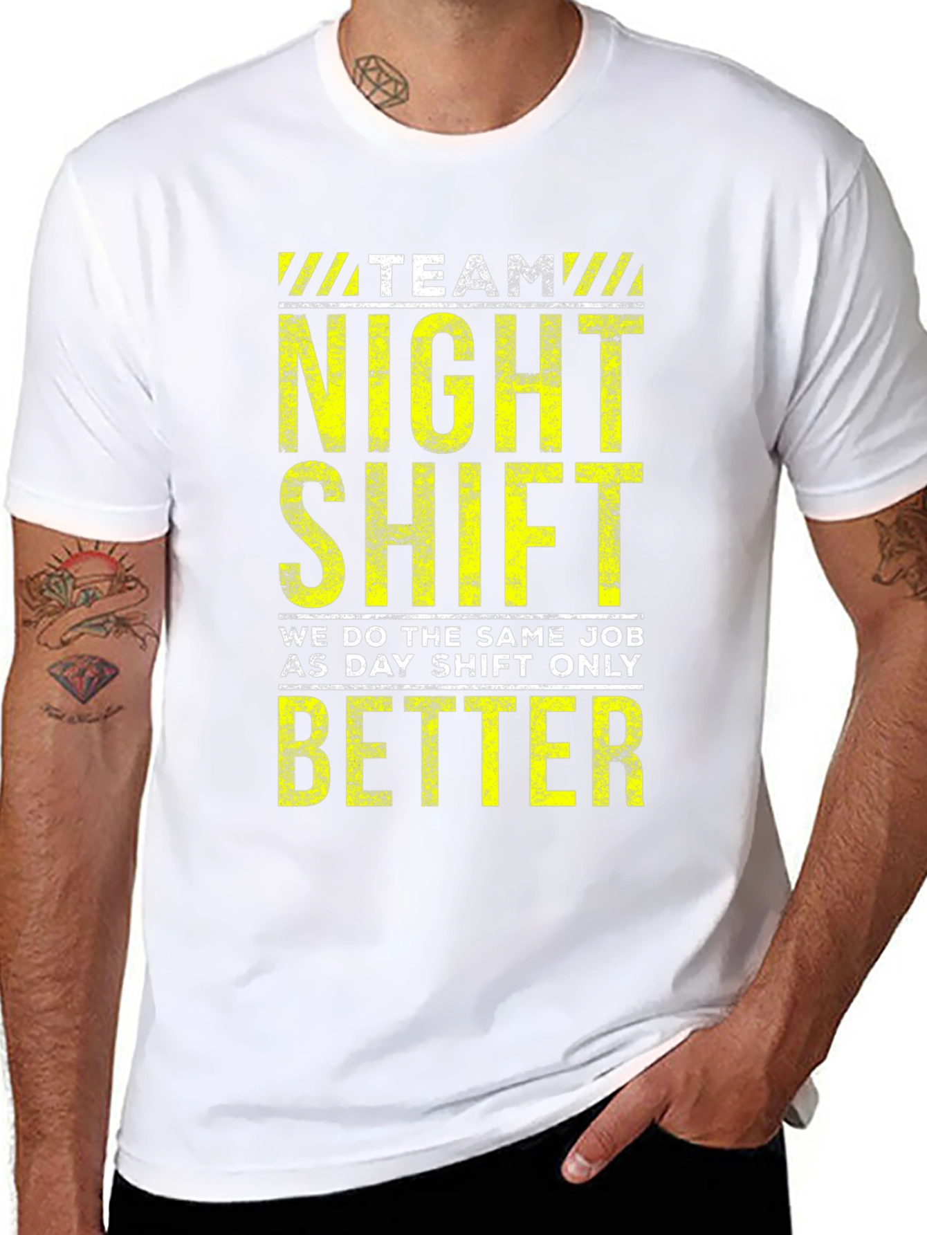 Team Night Shift Graphic T-Shirt