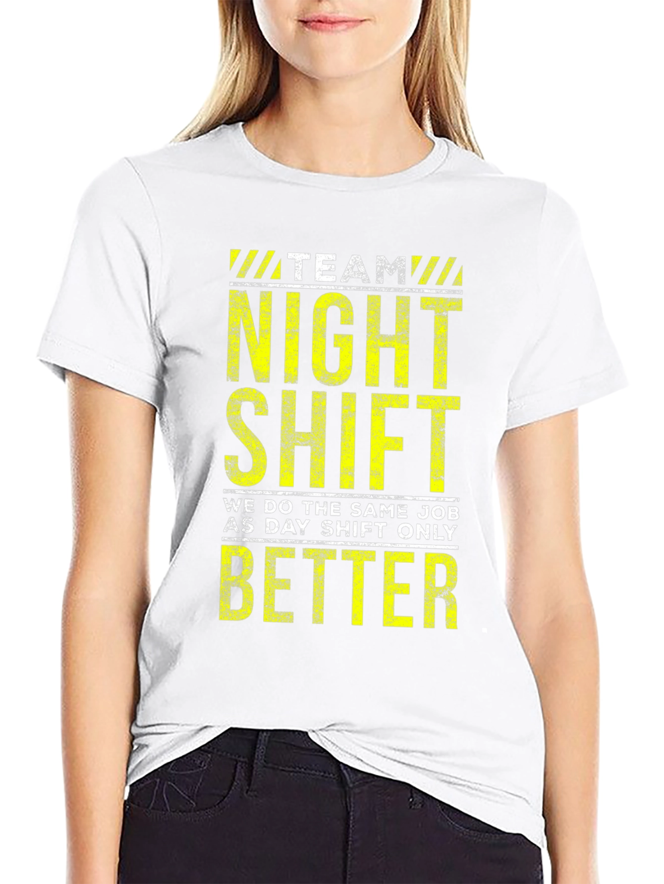 Team Night Shift Graphic T-Shirt
