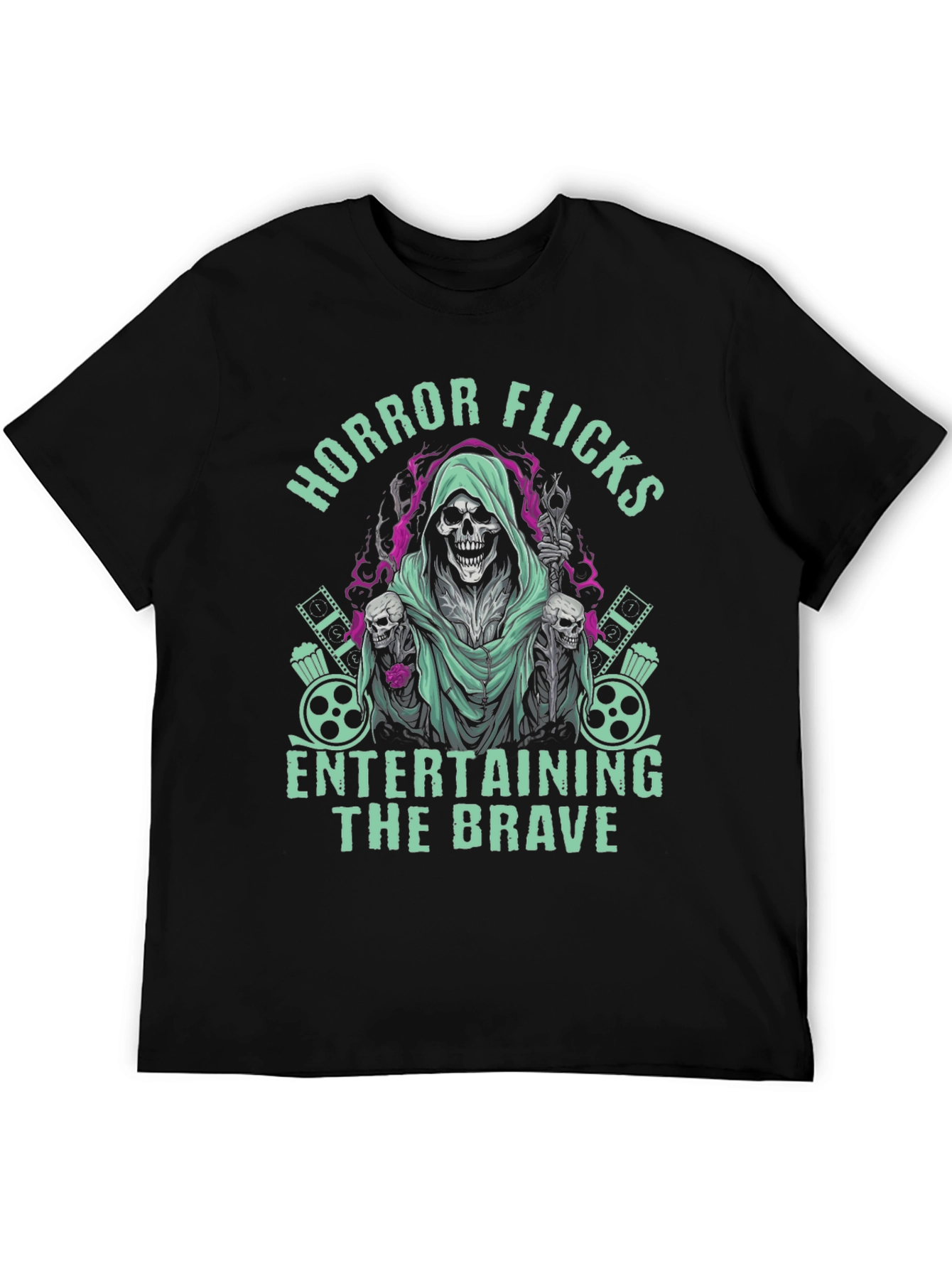 Horror Flicks Graphic T-Shirt