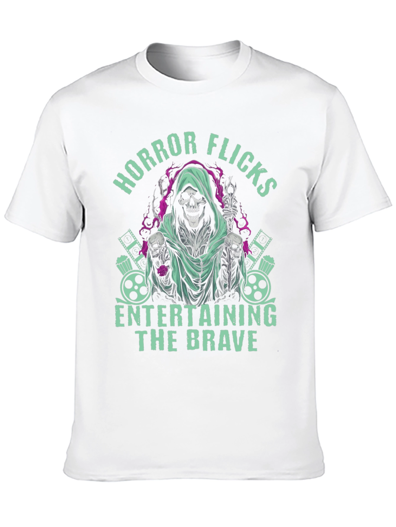 Horror Flicks Graphic T-Shirt
