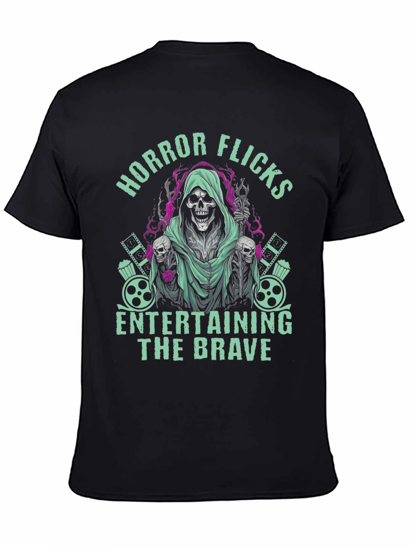 Horror Flicks Graphic T-Shirt