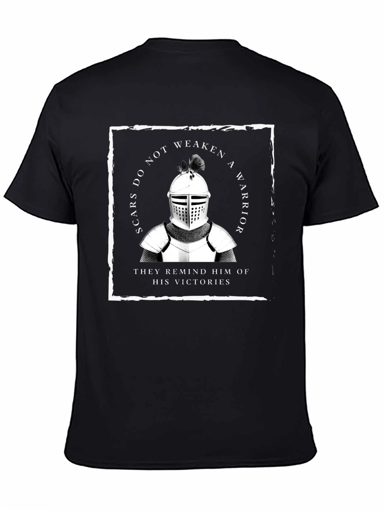 Warrior Knight T-Shirt - Scars of Victory