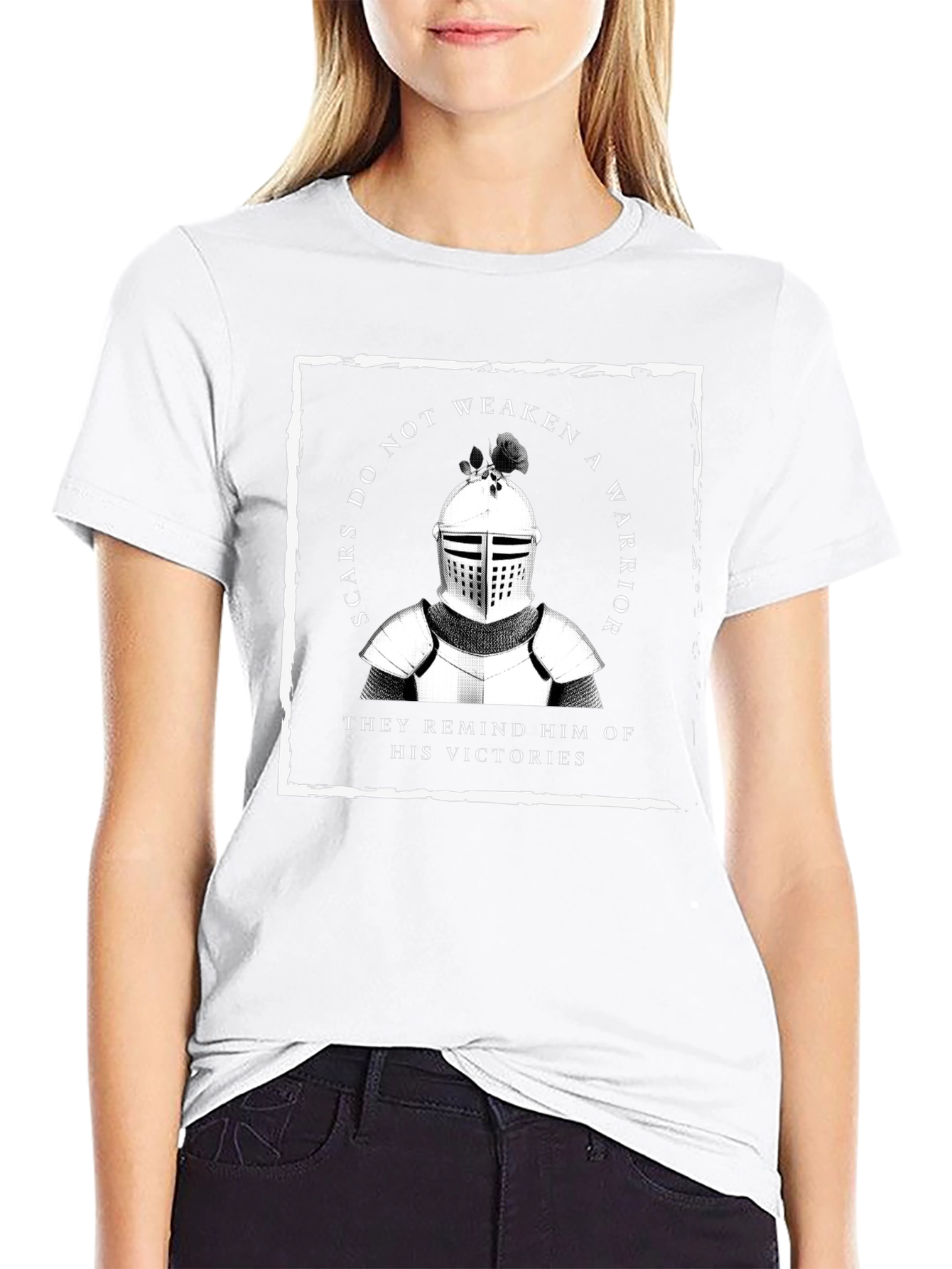 Warrior Knight T-Shirt - Scars of Victory