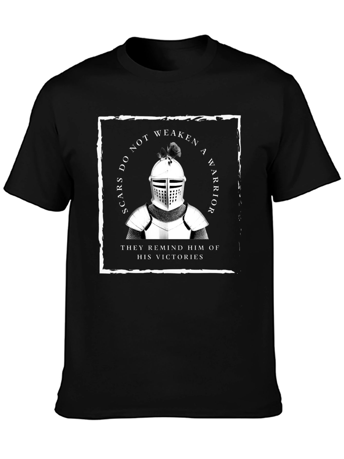 Warrior Knight T-Shirt - Scars of Victory