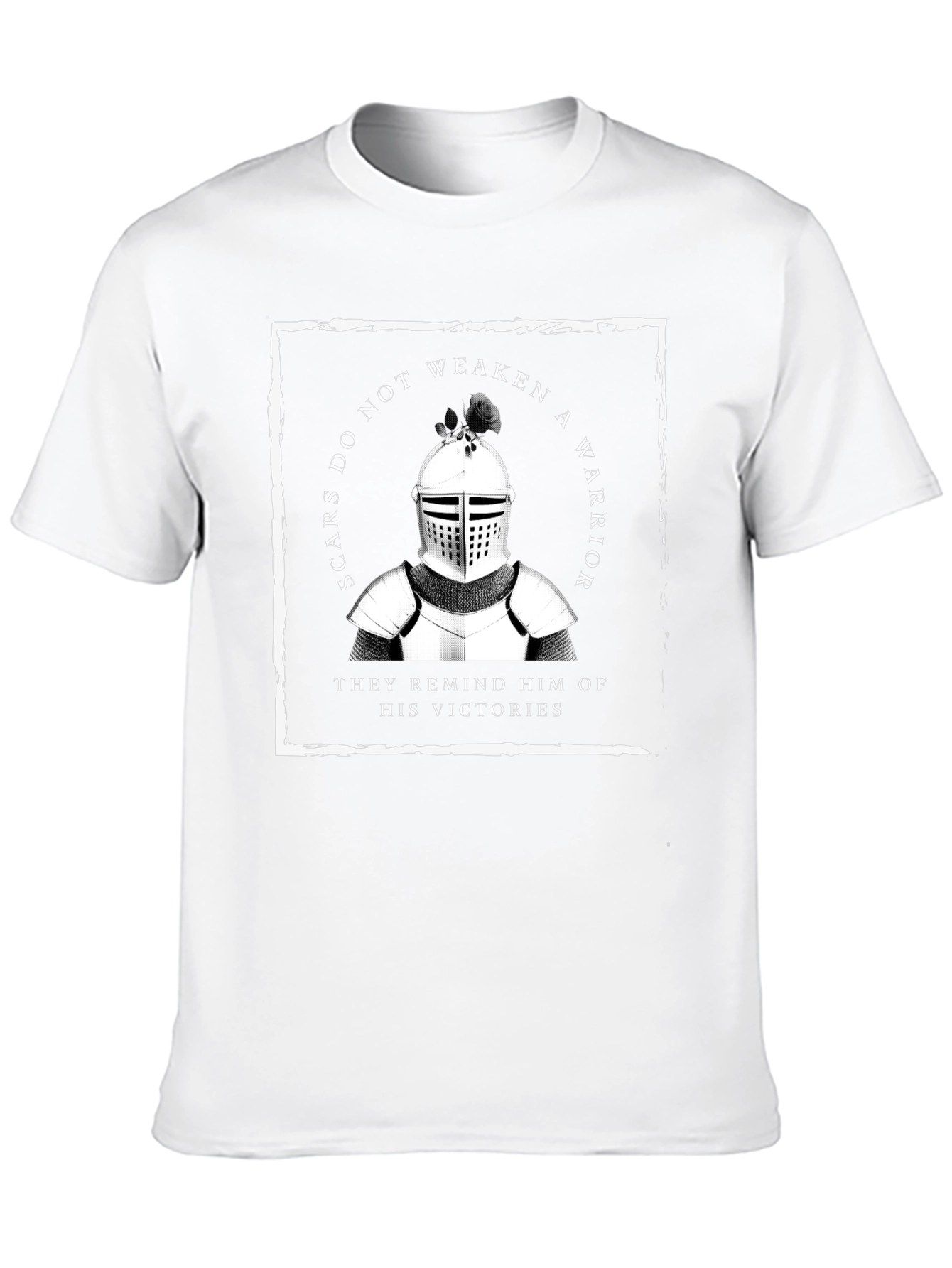 Warrior Knight T-Shirt - Scars of Victory
