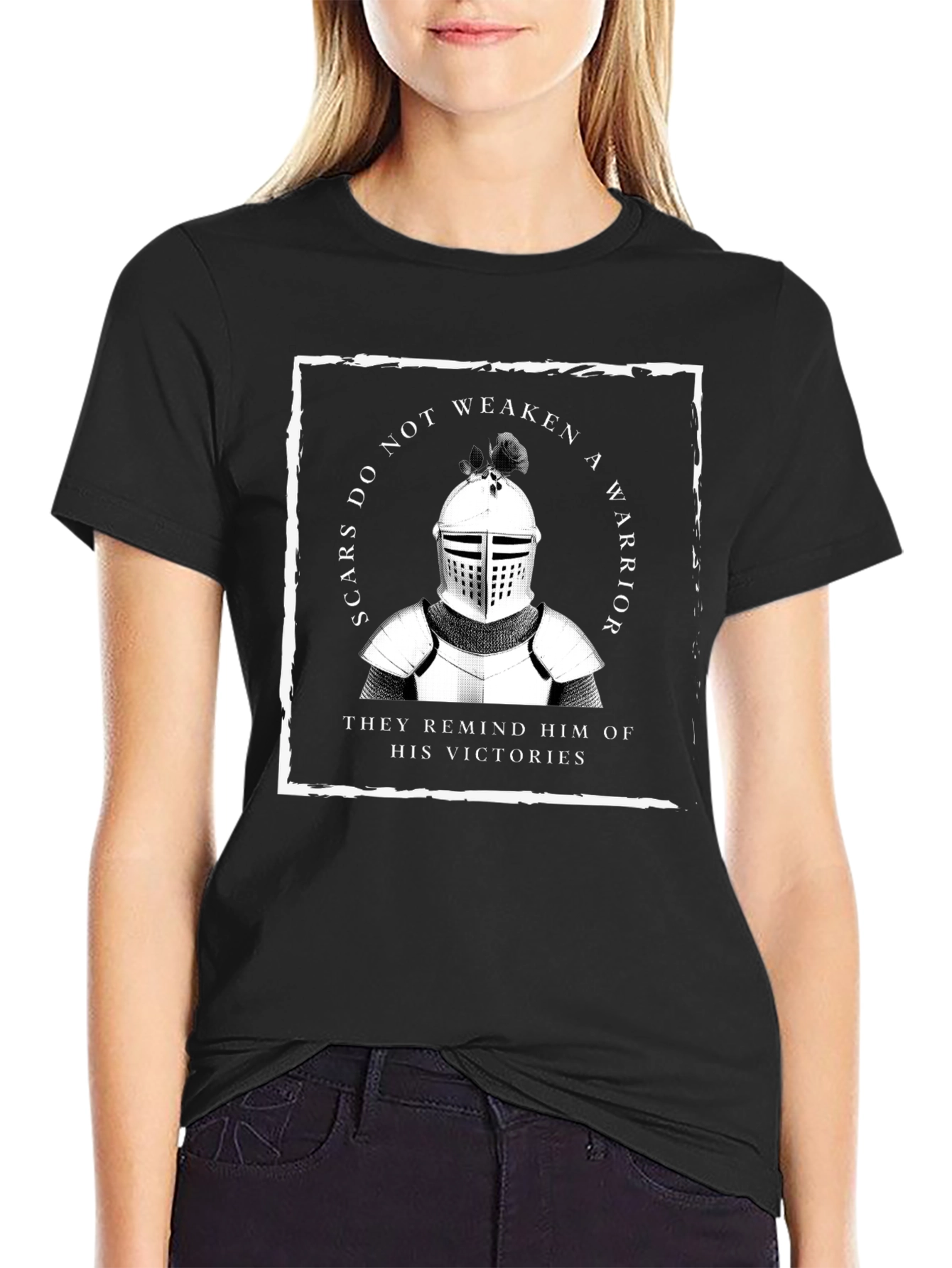 Warrior Knight T-Shirt - Scars of Victory